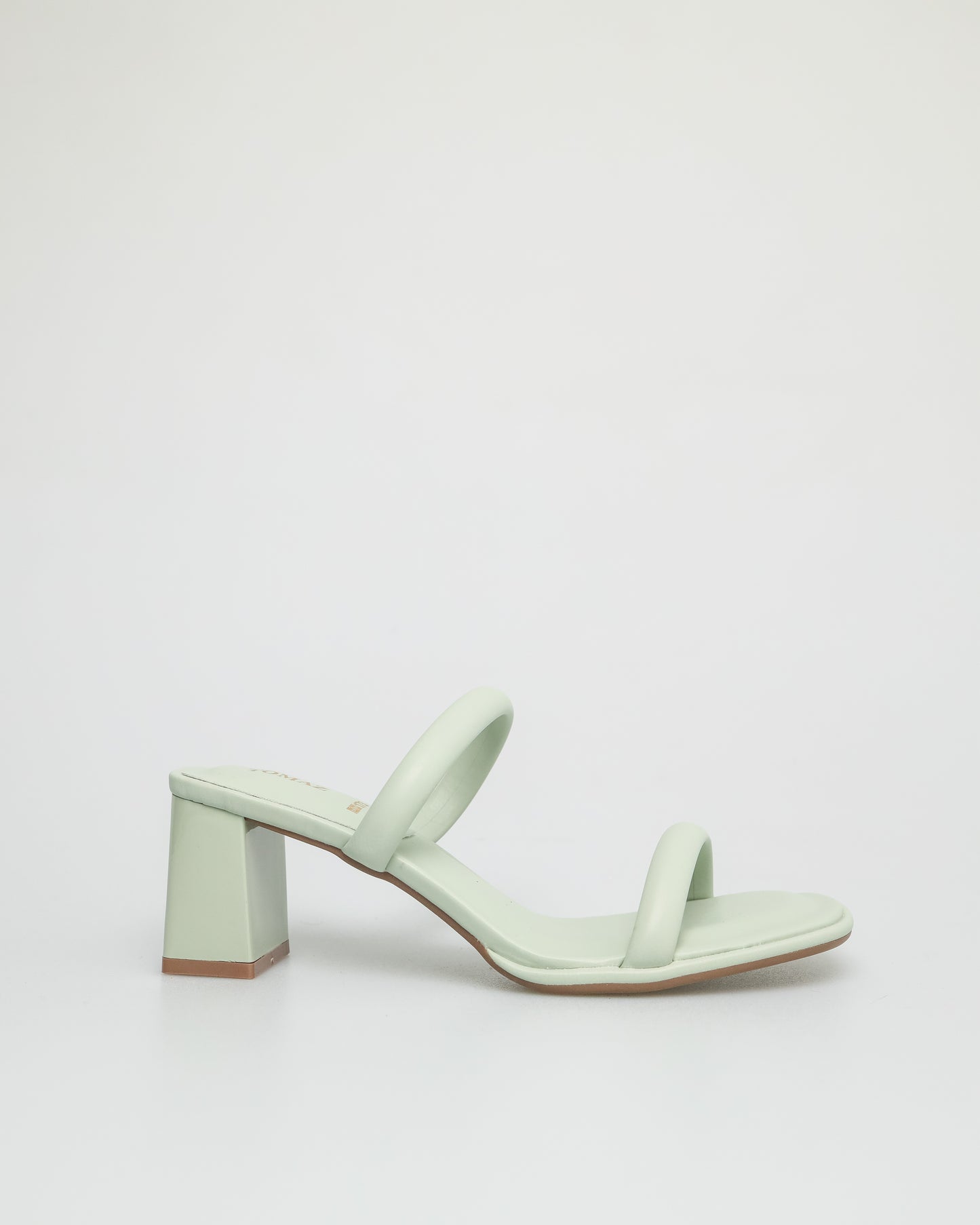 Tomaz NN173 Ladies Strappy Block Heels (Green)