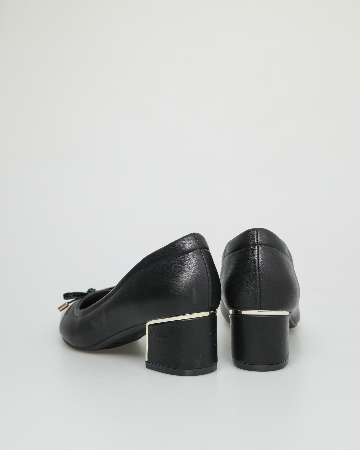 Tomaz NN243 Ladies Ribbon Heels (Black) – TOMAZ