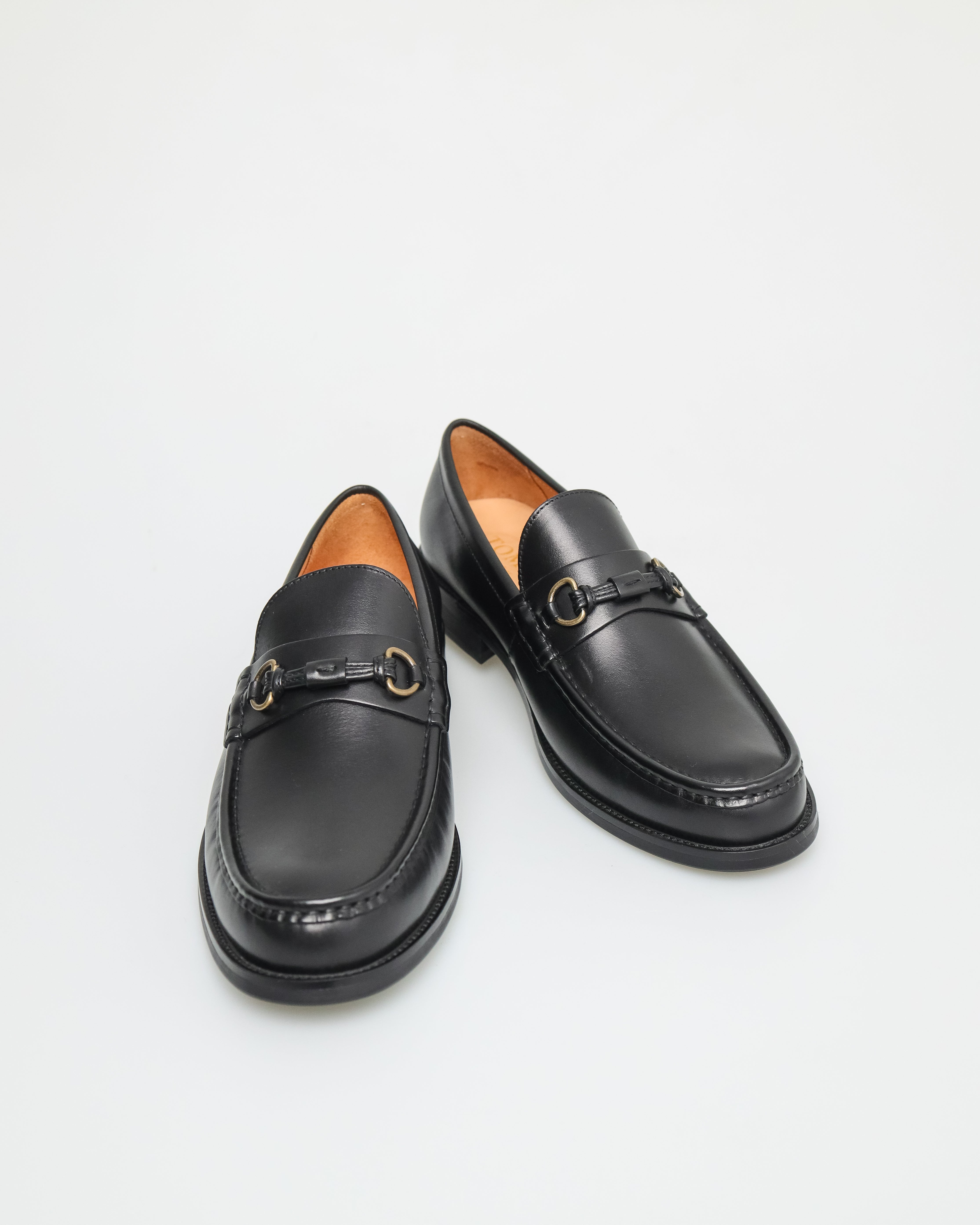 Tomaz F277 Men's Buckle Loafers (Black)