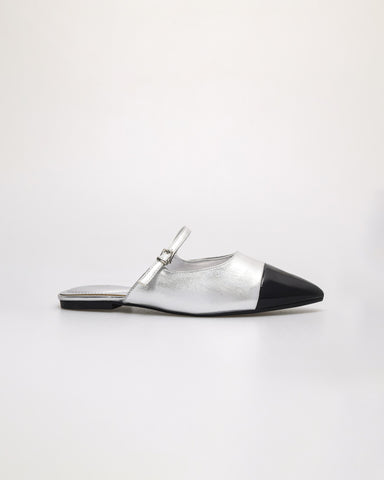 Tomaz NN499 Ladies Shiny Pointy Mules