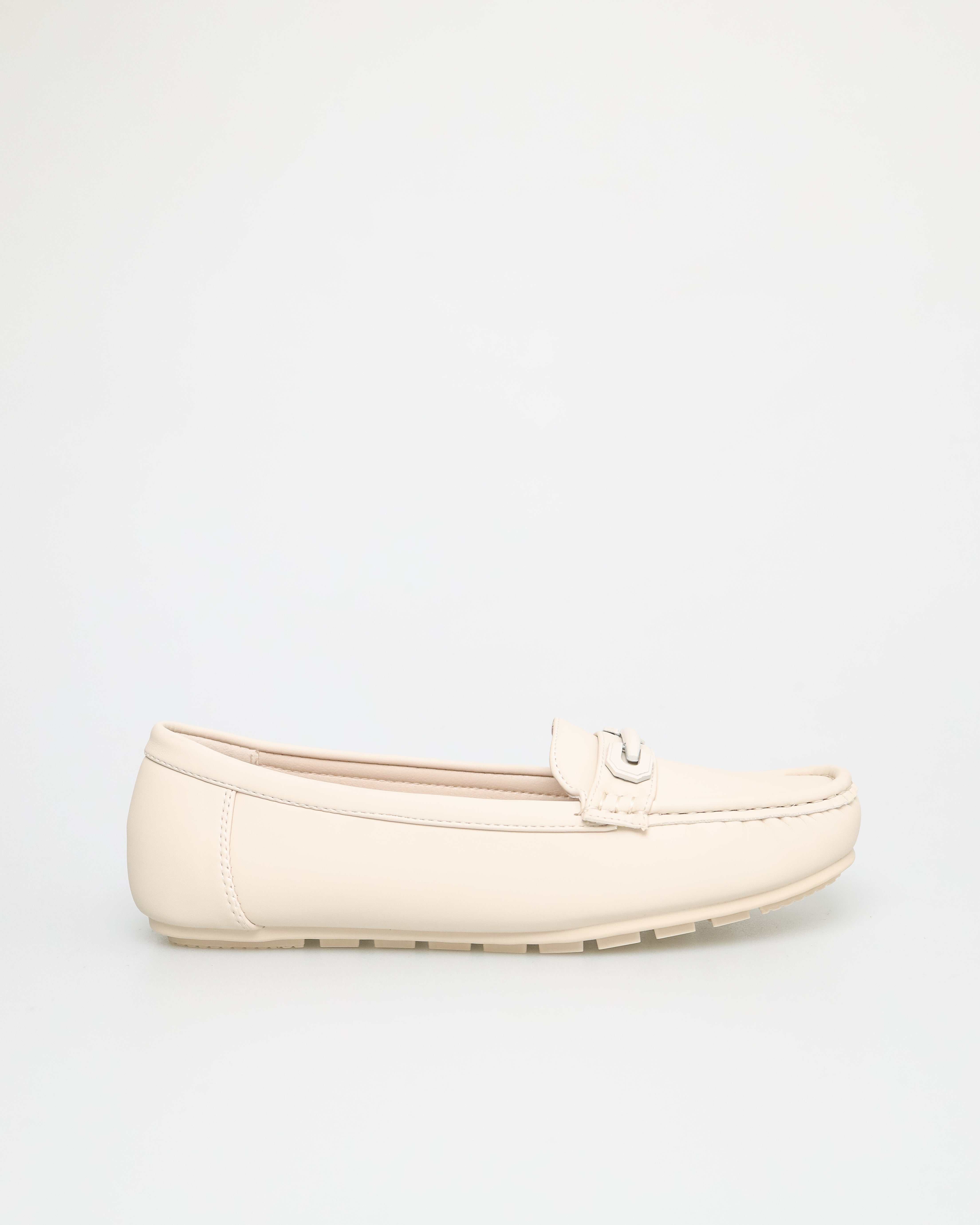 Tomaz NN256 Ladies Horsebit Flats (Beige)