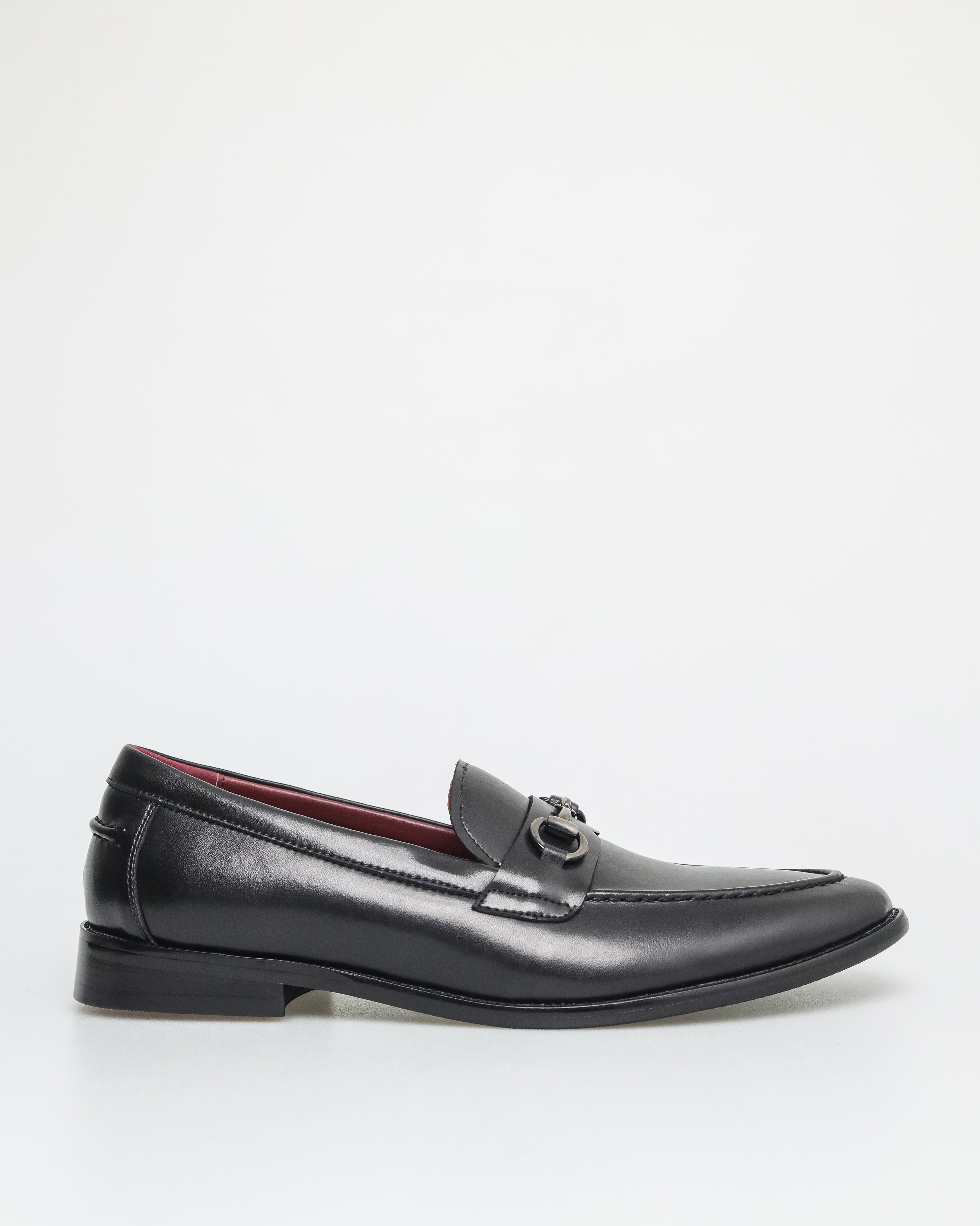 Tomaz HF076 Men's Buckle Loafers (Black)