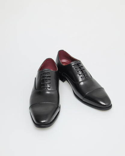 Tomaz HF001AB Men's Cap Toe Oxford (Black)