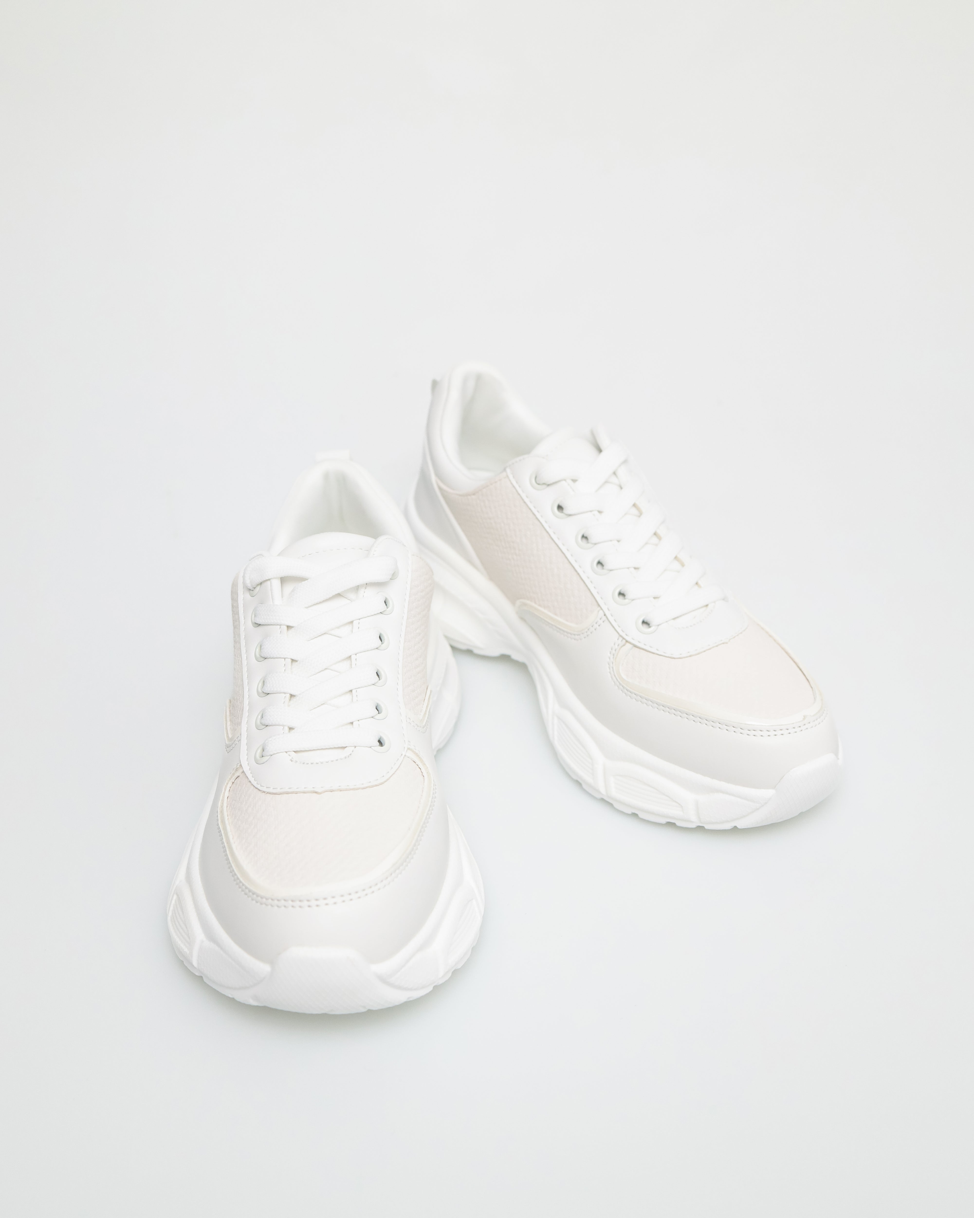 Tomaz YX169 Ladies Sneakers (White)