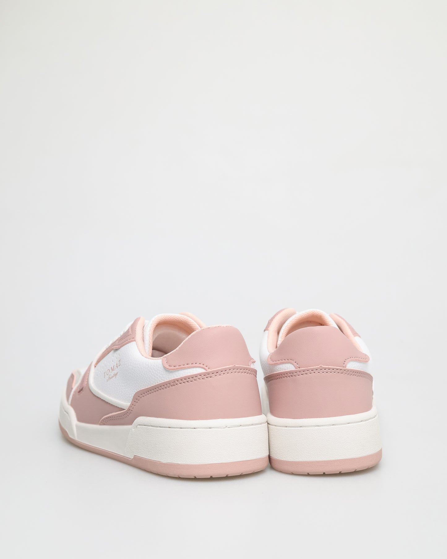 Tomaz C611L Ladies Sneakers (White/Pink)