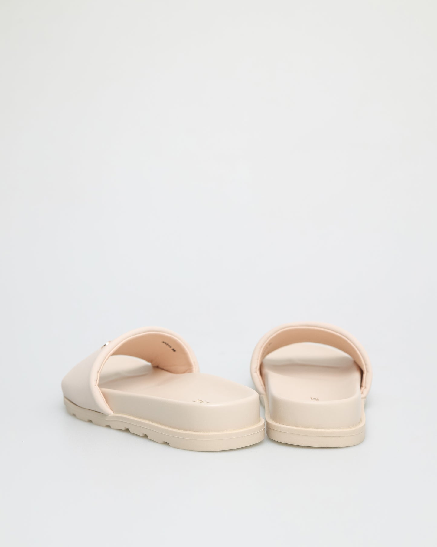 Tomaz NN214 Ladies Plain Matte Sandals (Cream)
