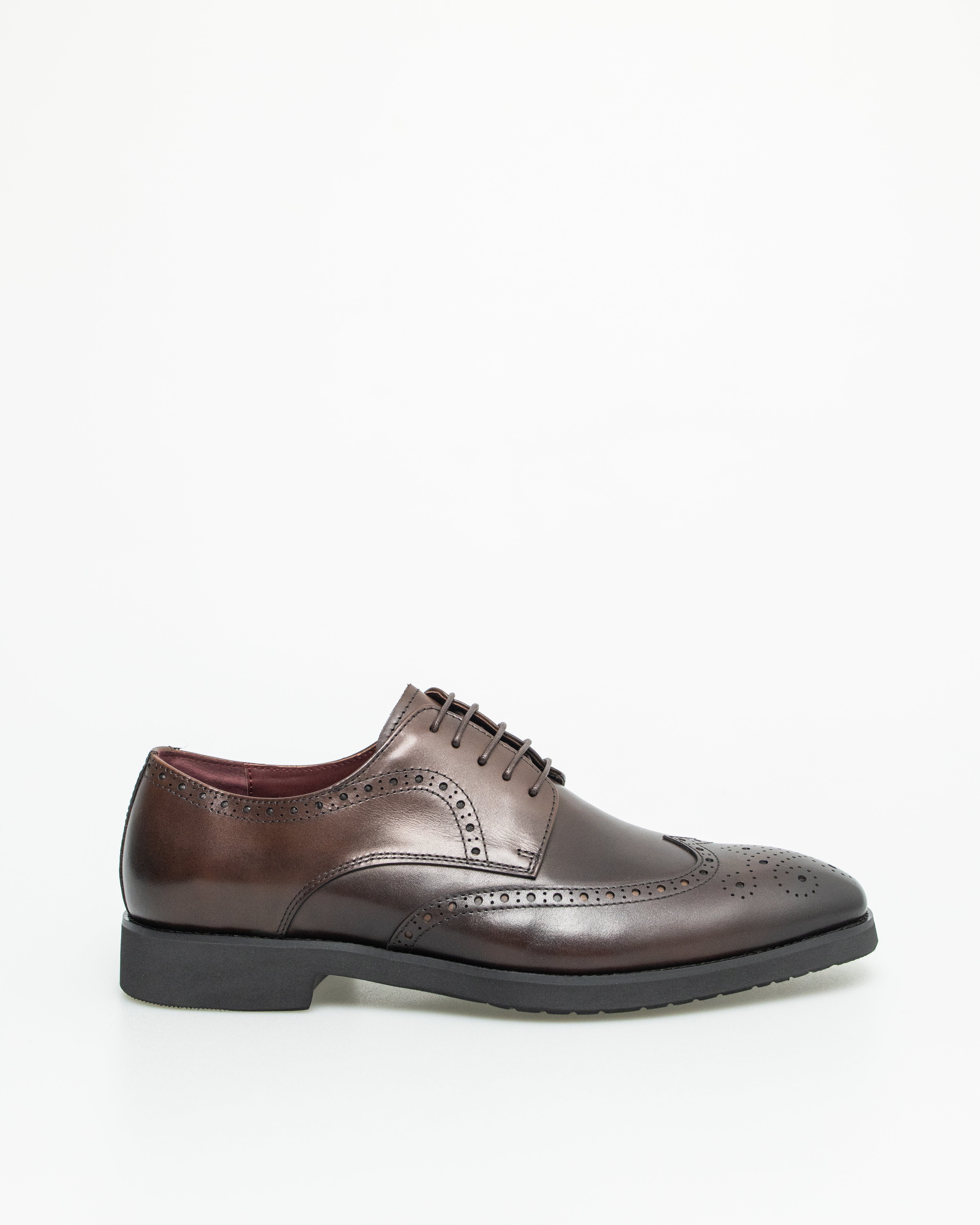 Tomaz HF072 Men's Wingtip Derby (Coffee)