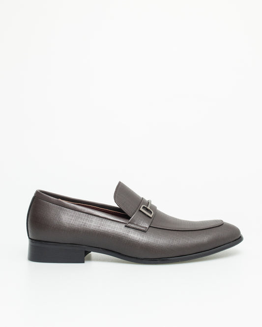 Tomaz HF073 Men's Buckle Loafers (Coffee)