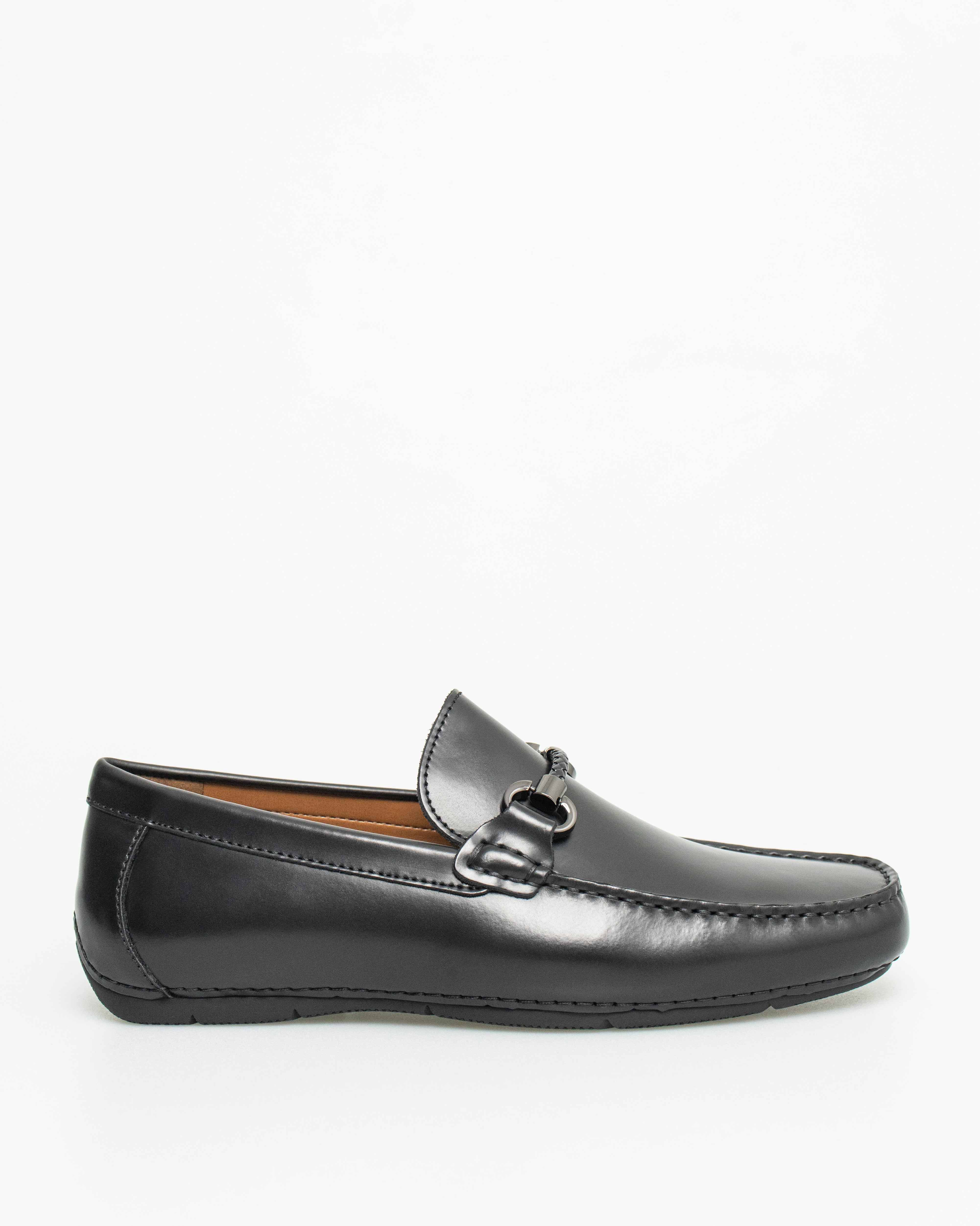 Tomaz BF483 Buckle Moccasins (Black)