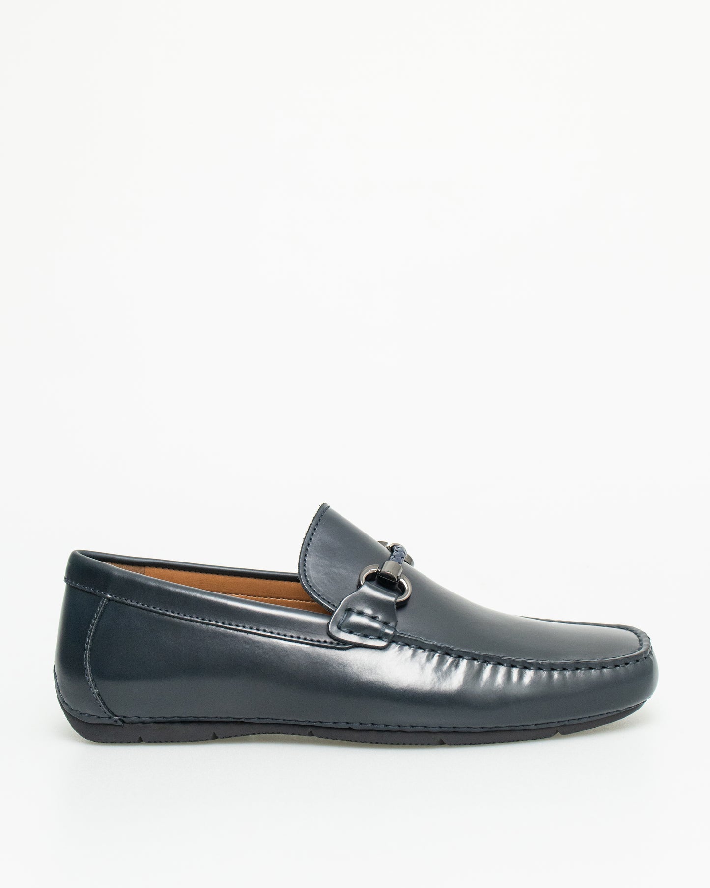 Tomaz C483 Buckle Moccasins (Navy)