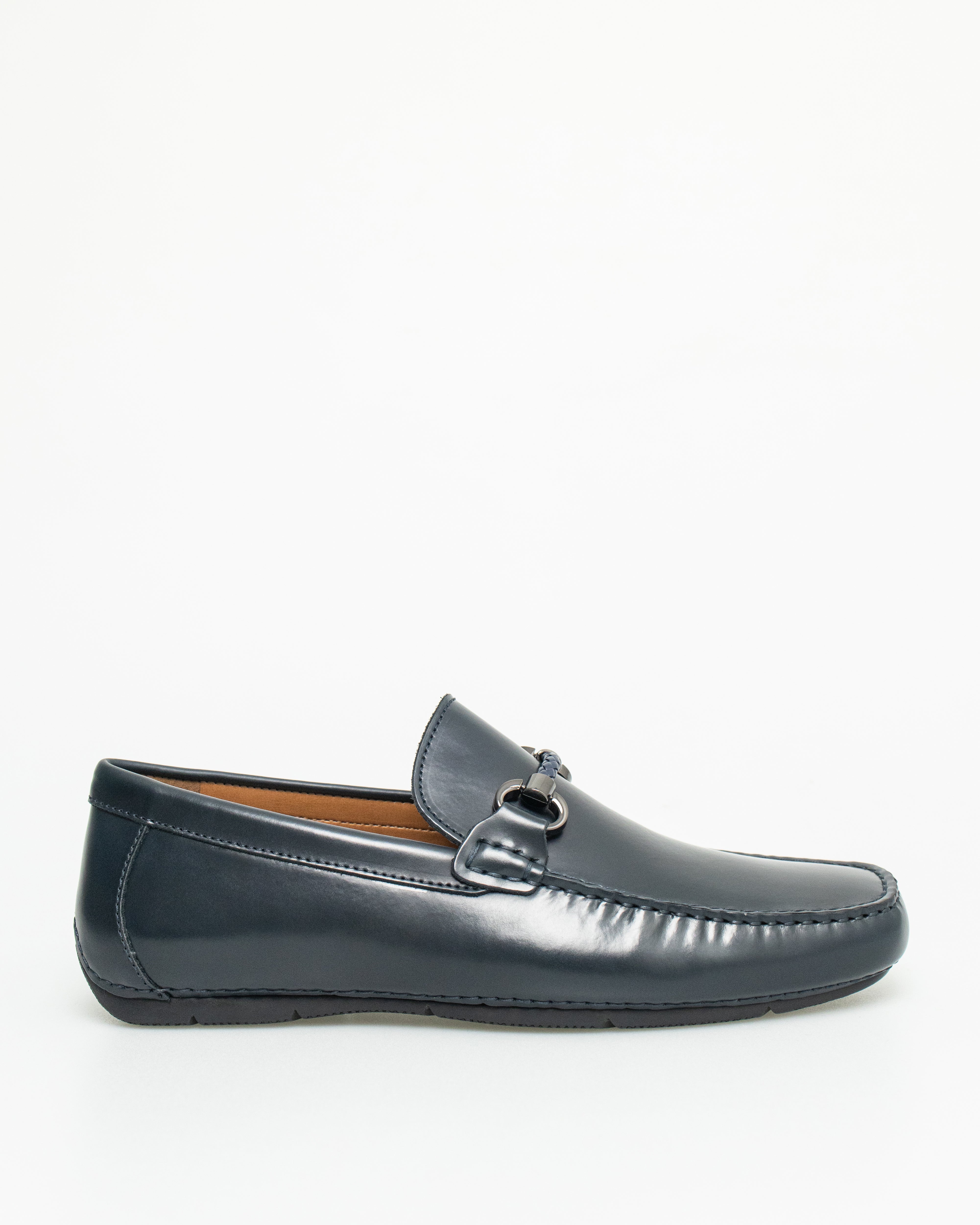 Tomaz BF483 Buckle Moccasins (Navy)