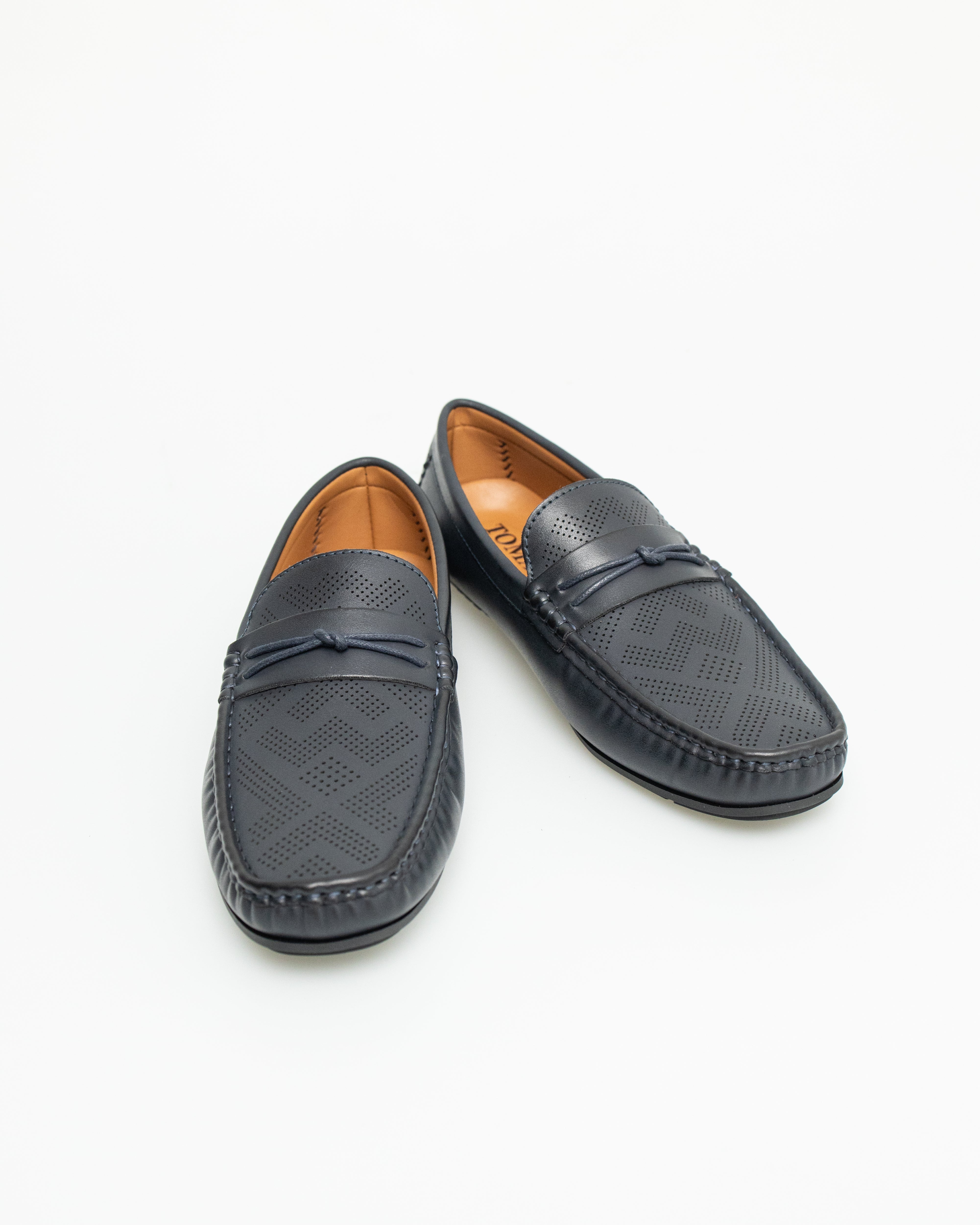 Tomaz C583 Men's Knot Moccasins (Navy)