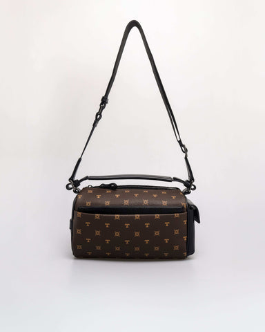 Tomaz NT-TZ456 Men's Monogram Crossbody Bag