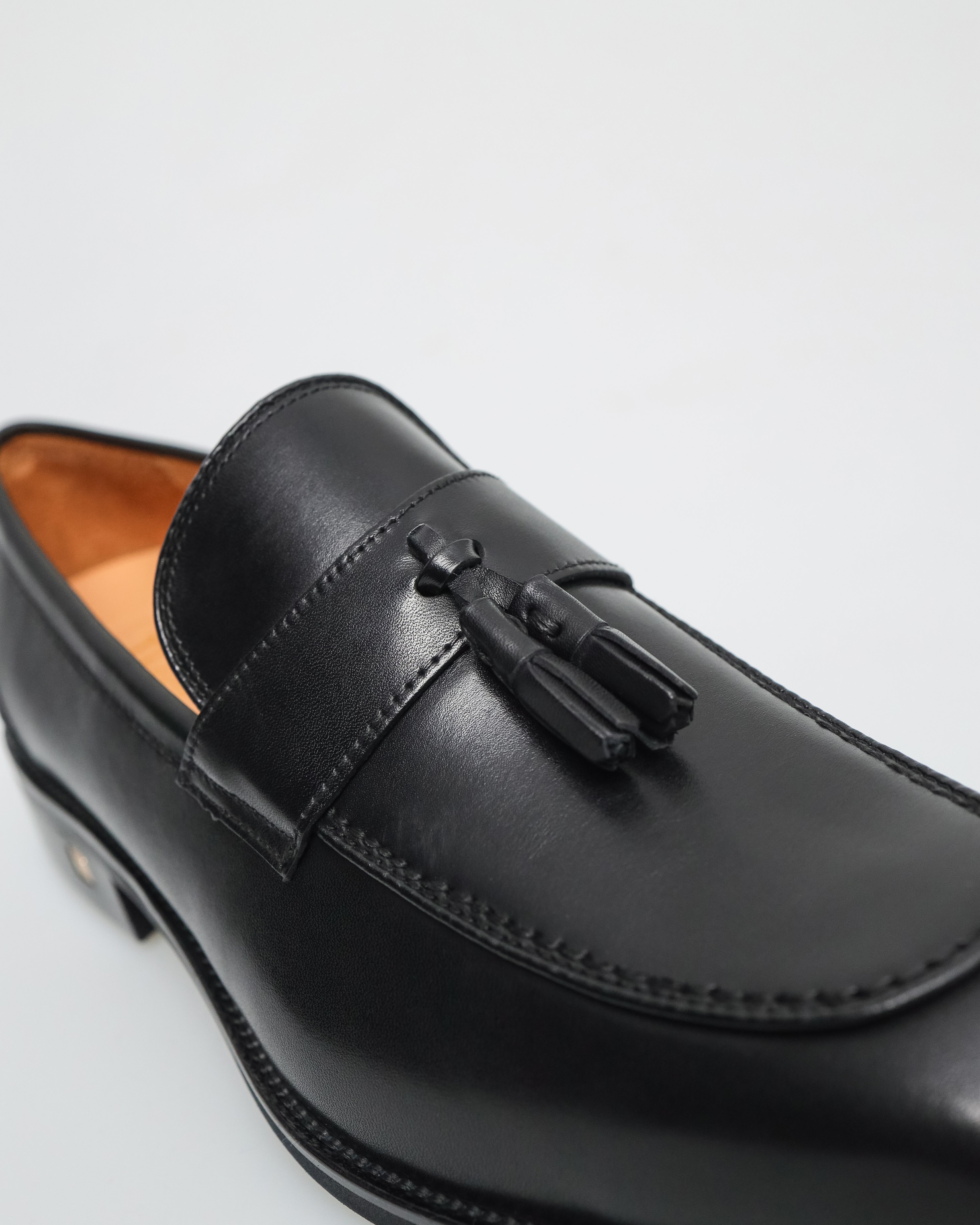 Tomaz F258 Double Tassel Loafers (Black)