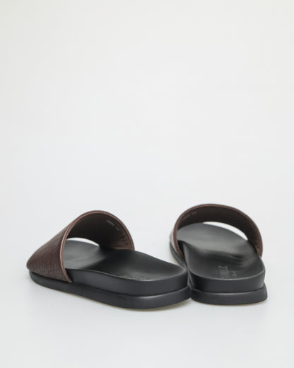 Tomaz C635 Men's Serene Slides (Coffee)