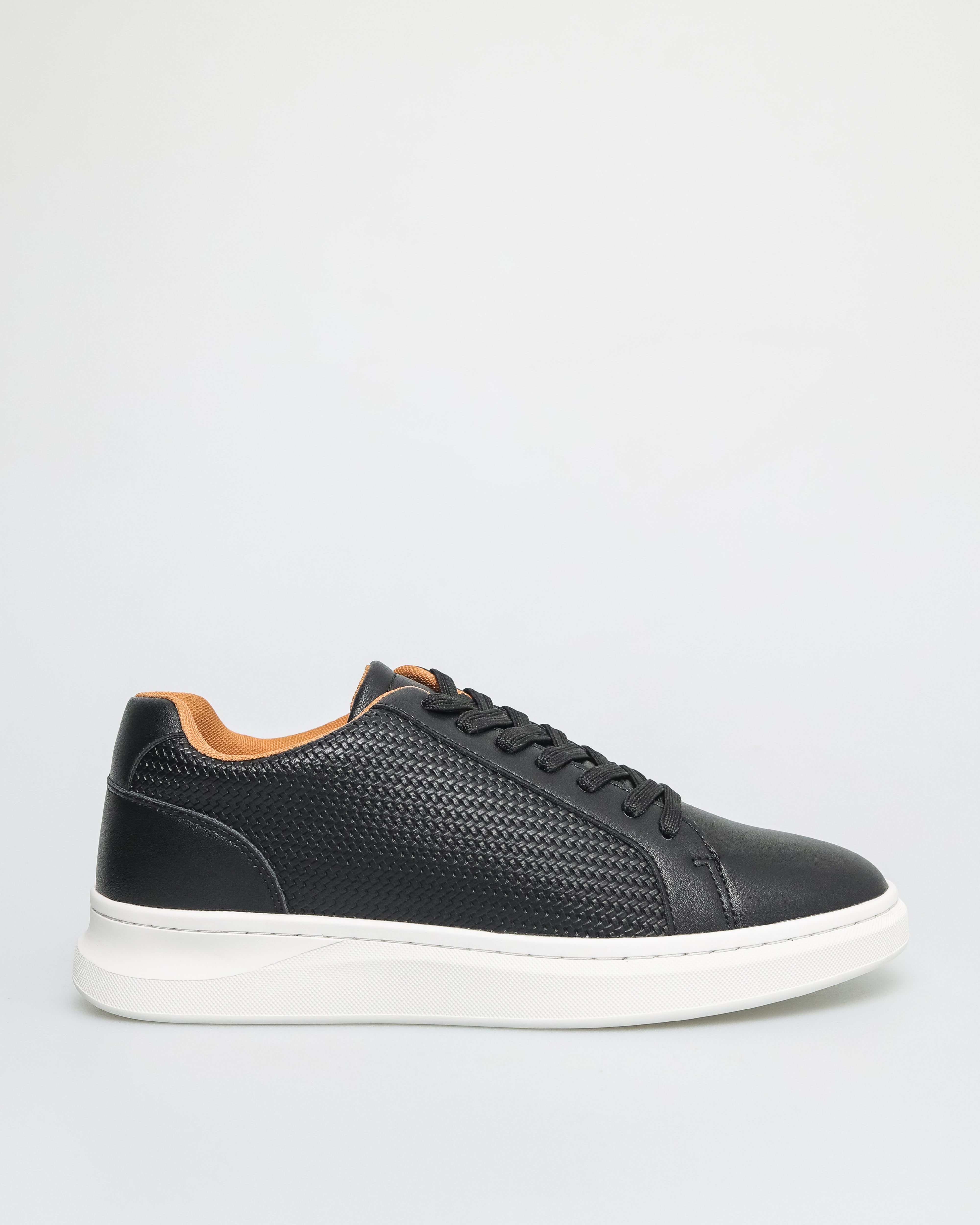 Tomaz C626 Men's Urban Contrast Sneakers (Black)