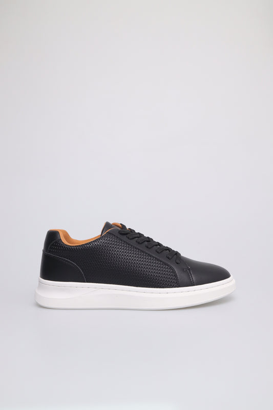 Tomaz C626 Men's Urban Contrast Sneakers (Black)