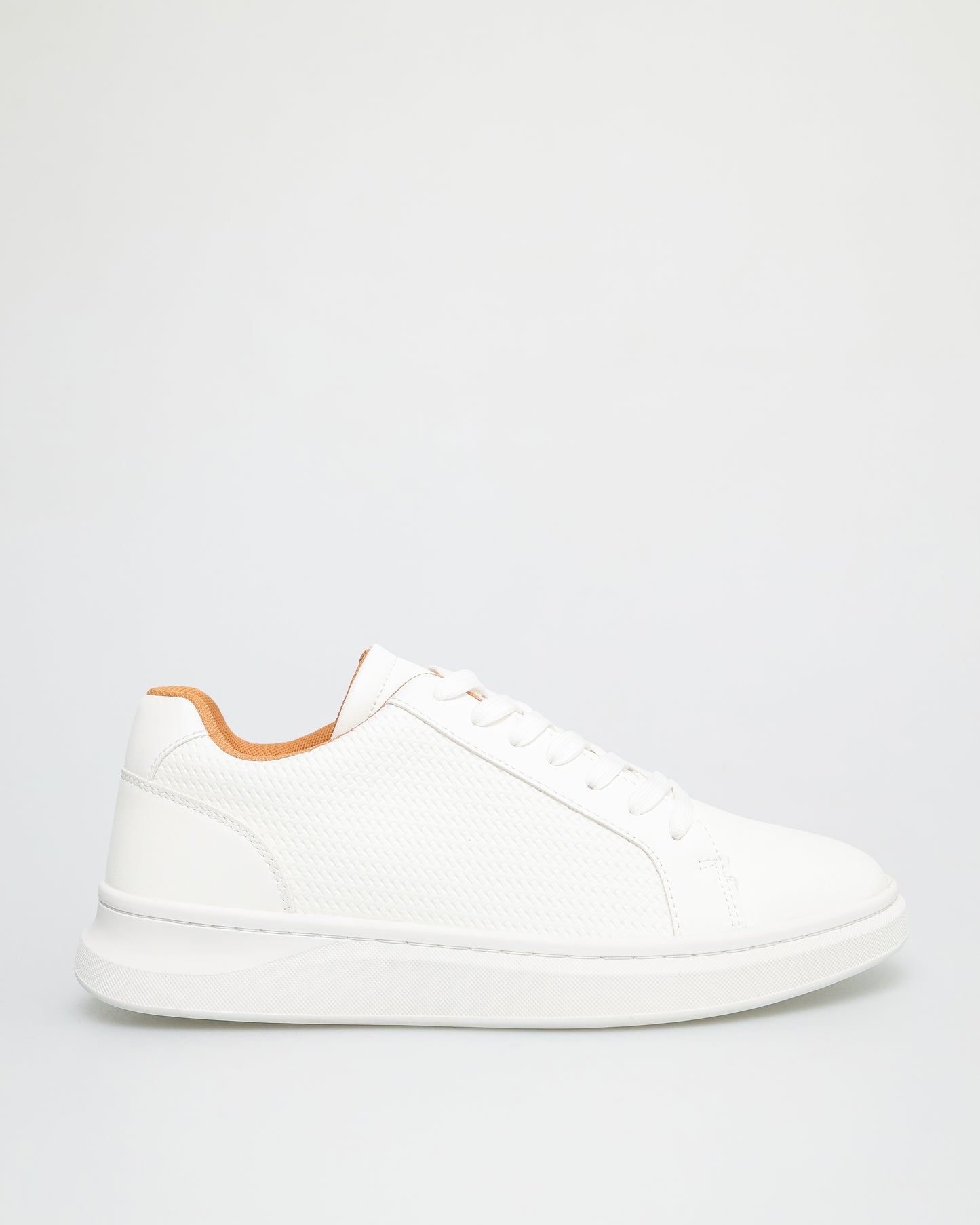 Tomaz C626 Men's Urban Contrast Sneakers (White)