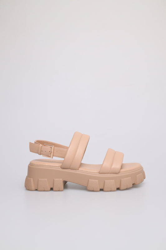 Tomaz FL056 Ladies Slingback Sandals (Beige)