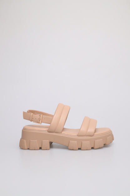 Tomaz FL056 Ladies Slingback Sandals (Beige)