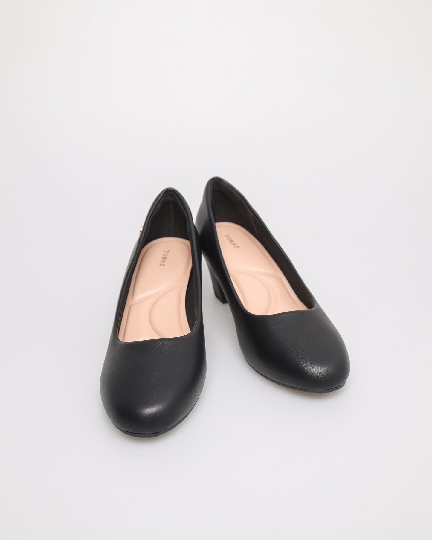 Tomaz NN339 Ladies Pointy Heels (Black)
