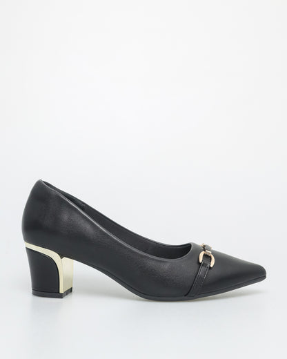 Tomaz NN274 Ladies Pointy High Heels (Black)