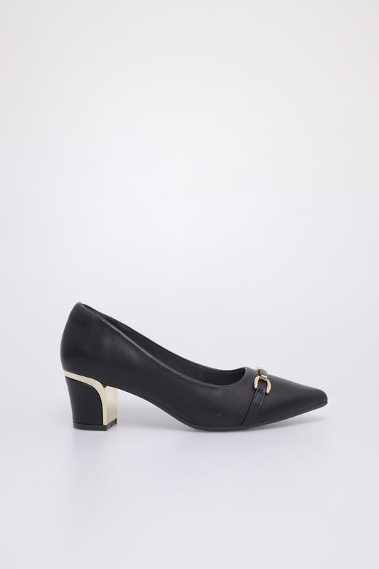 Tomaz NN274 Ladies Pointy High Heels (Black)