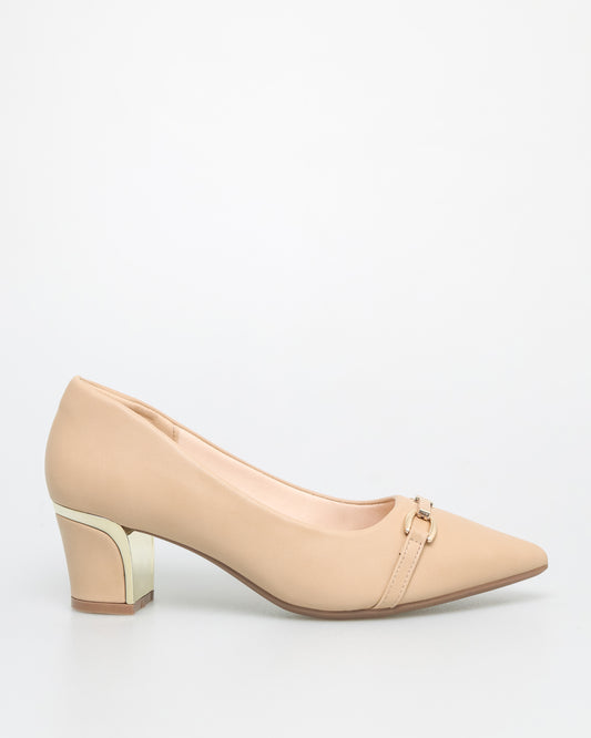 Tomaz NN274 Ladies Pointy High Heels (Beige)