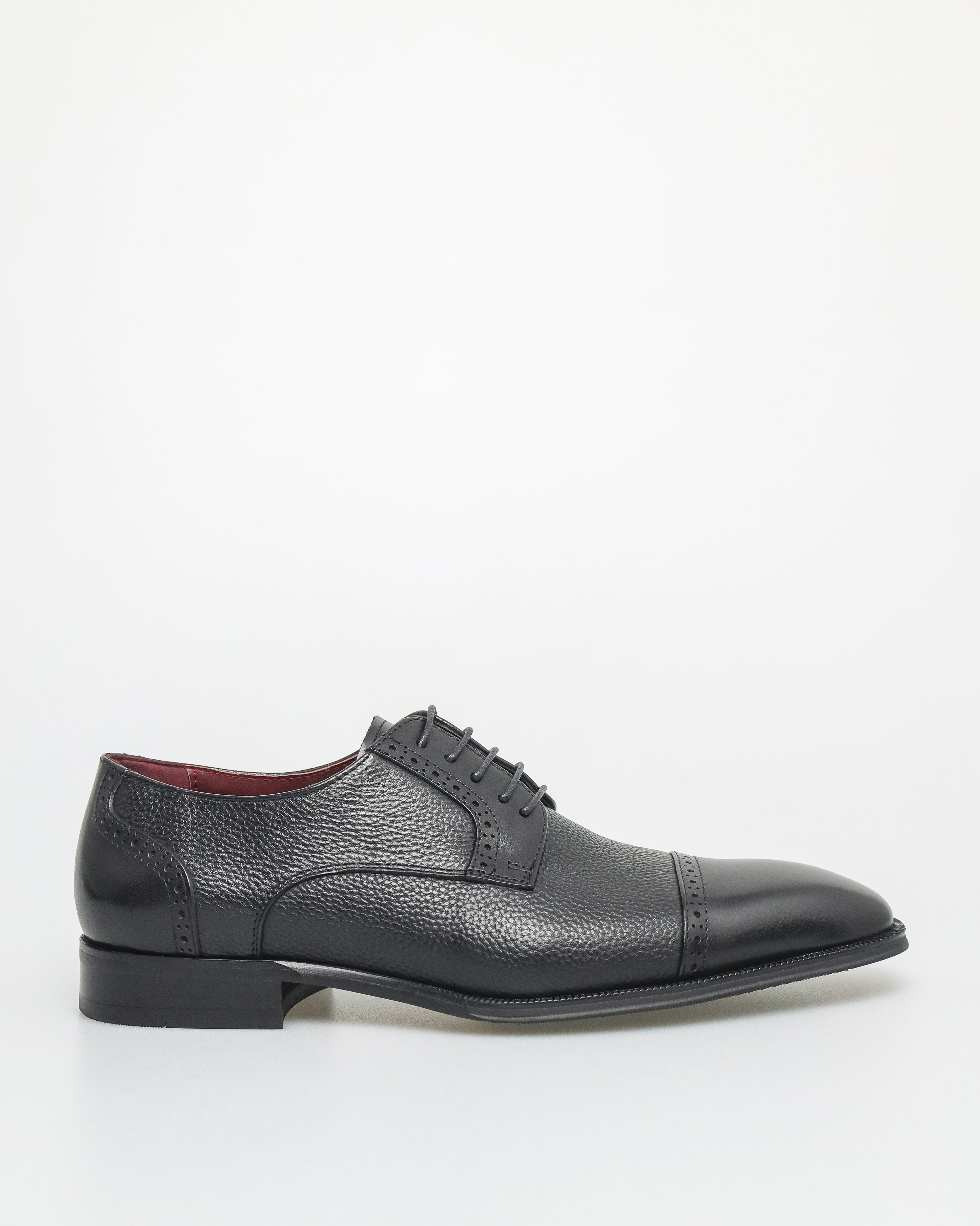 Tomaz HF079 Men's Elegante Brogue Derby (Black)