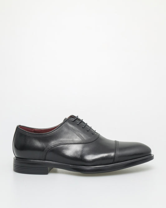 Tomaz HF083 Men's Classic Captoe Elegance Oxford (Black)