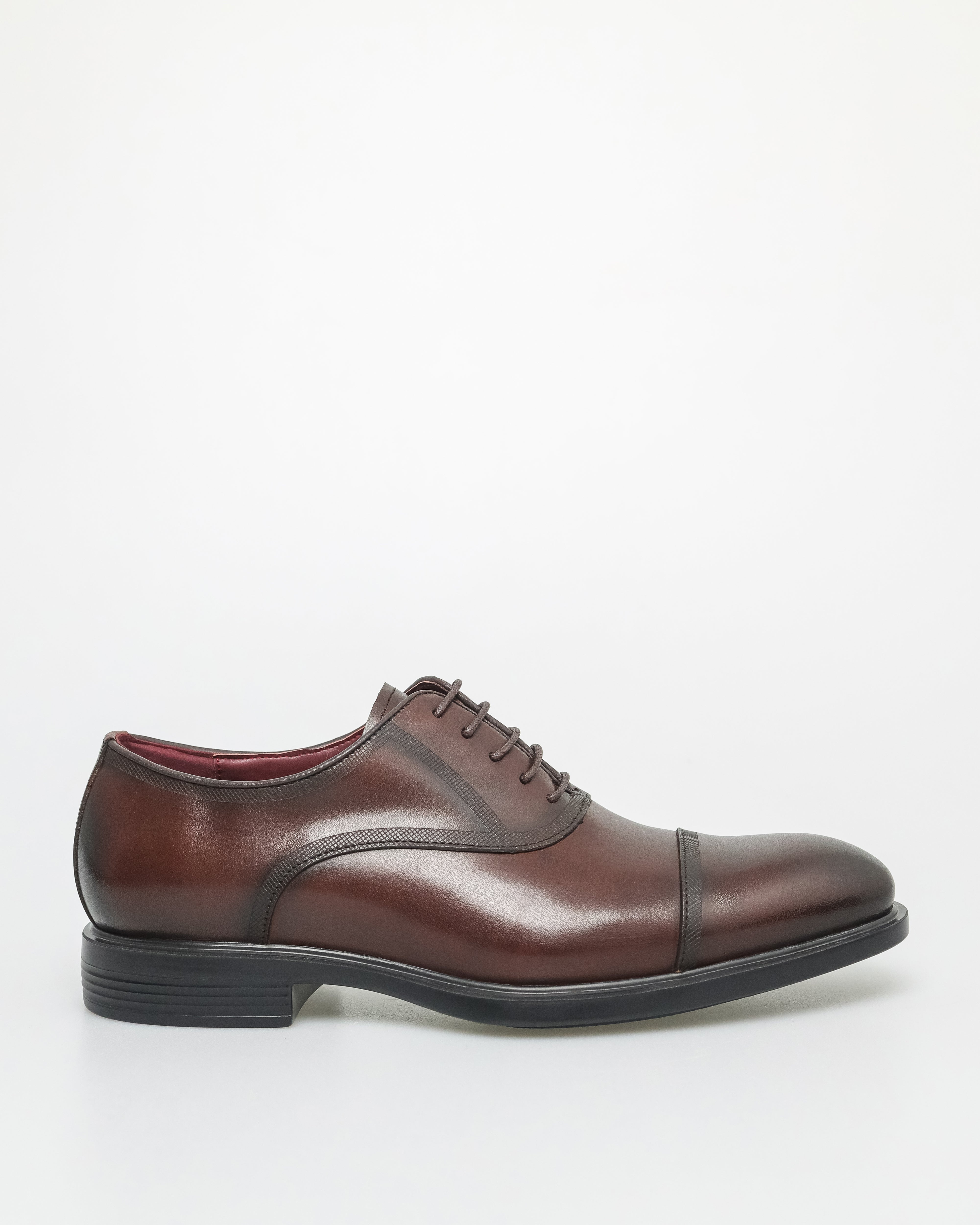 Tomaz HF083 Men's Classic Captoe Elegance Oxford (Coffee)