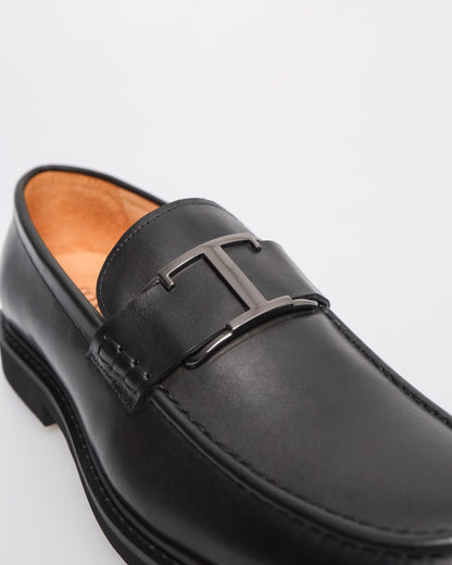 Tomaz F410 Men's Signature "T" Loafers (Black)