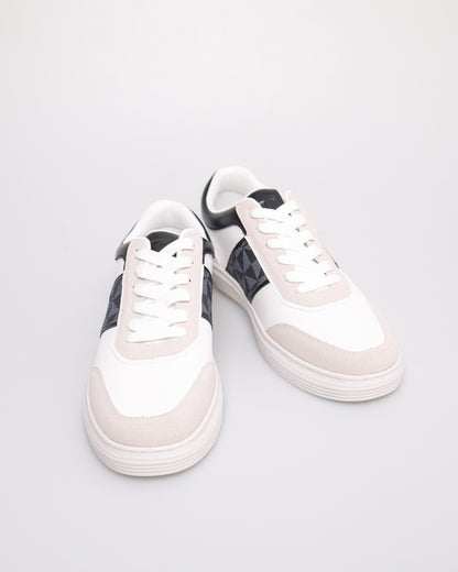 Tomaz C652 Men's Runaway Sneakers (White/Navy)