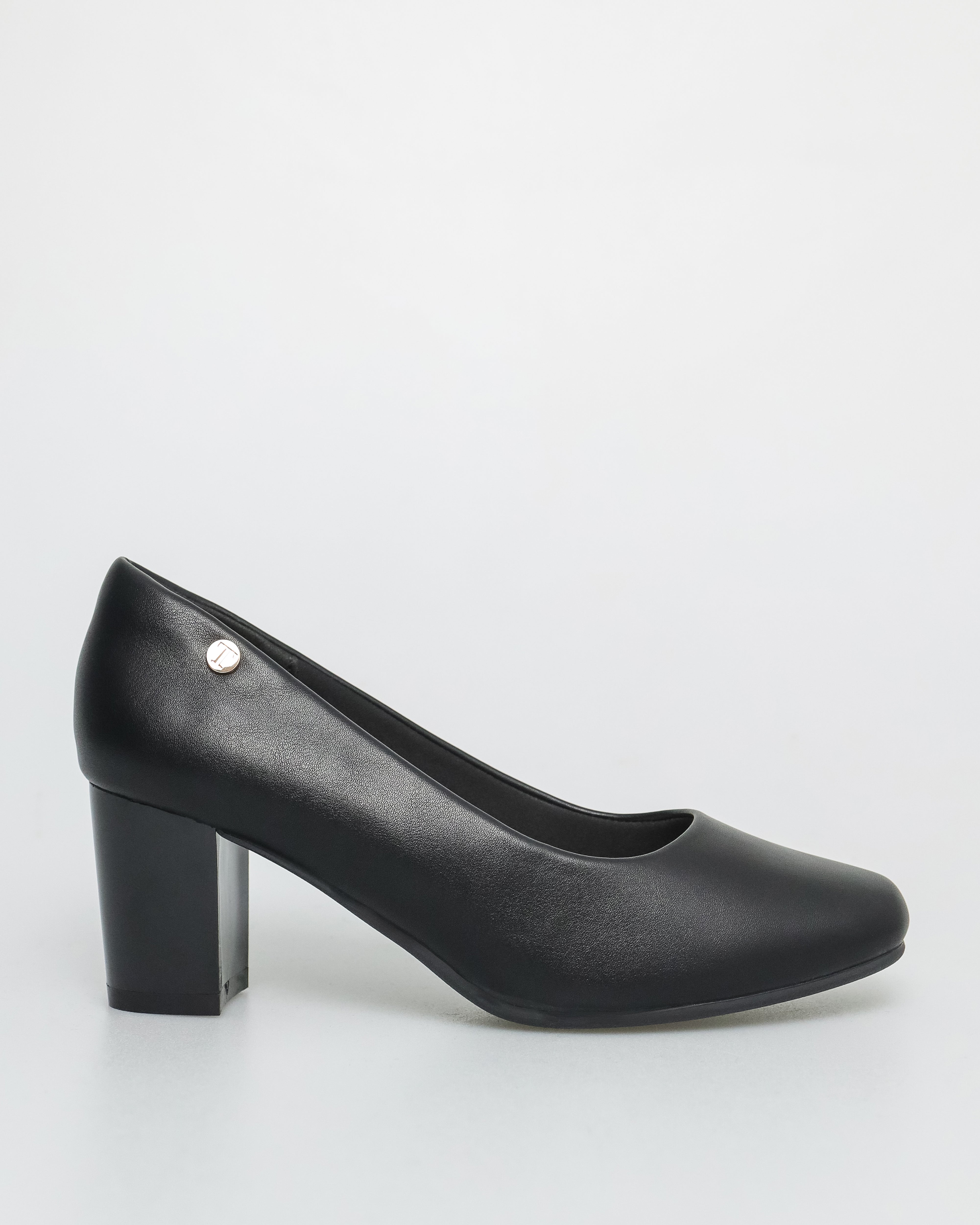 Tomaz NN332 Ladies Plain Formal Heels (Black)