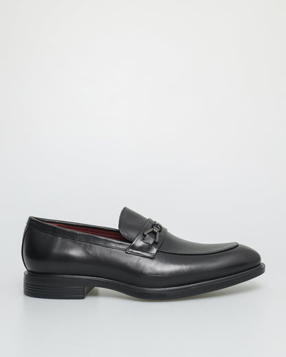 Tomaz HF082 Men's Noble Strap Classics Loafer (Black)