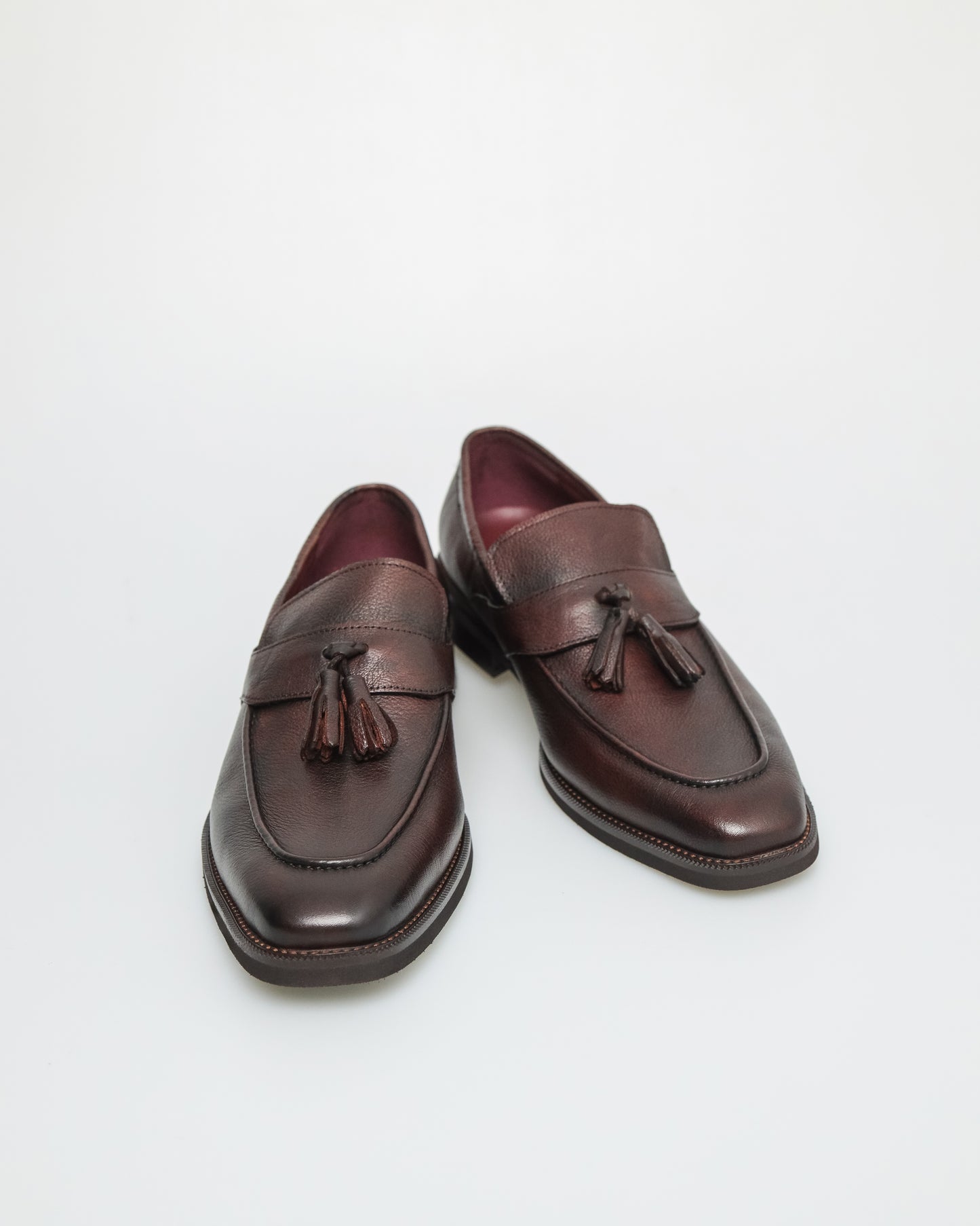 Tomaz HF087 Men's AristoTassel Elegance Loafer (Wine)