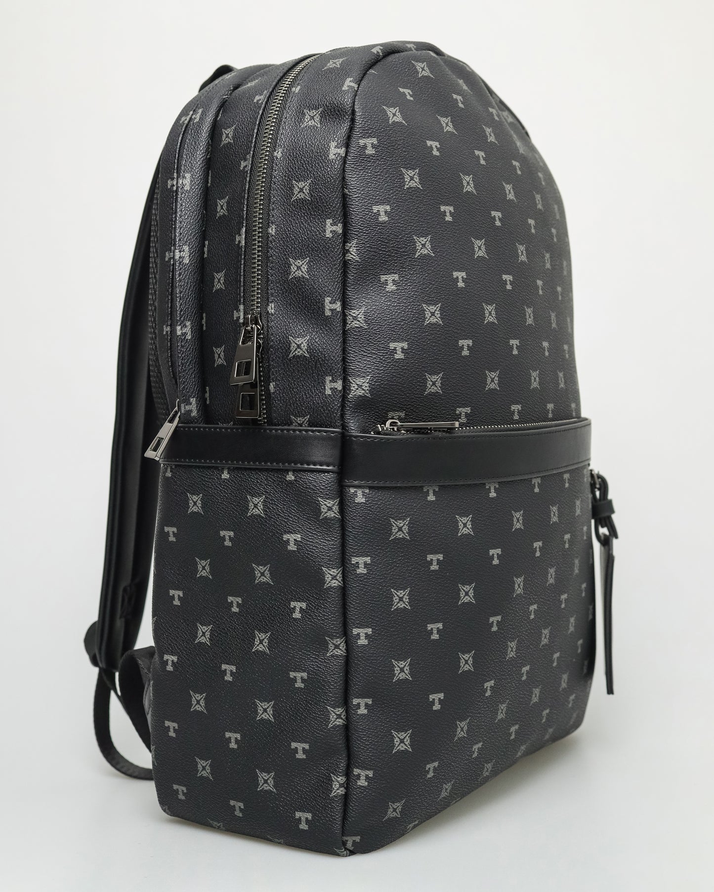 Tomaz NT-TZ439 Monogram Men's Backpack (Black)