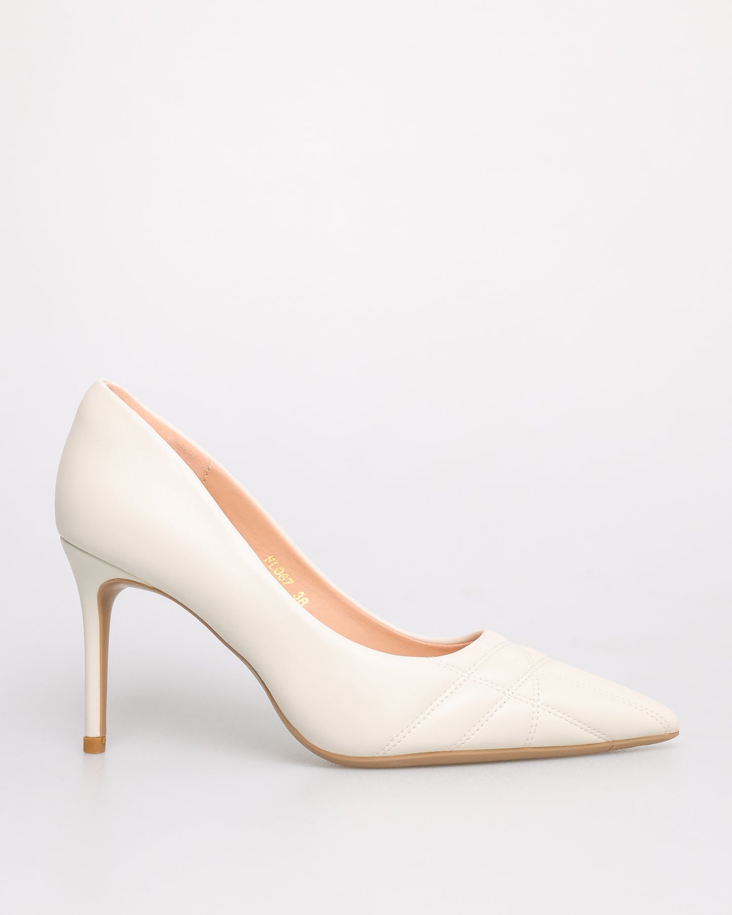 Tomaz FL067 Ladies Formal High Heels (Cream)