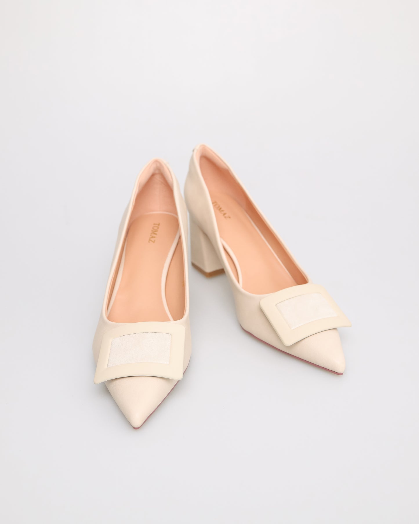 Tomaz FL055 Ladies Formal High Heels (Cream)