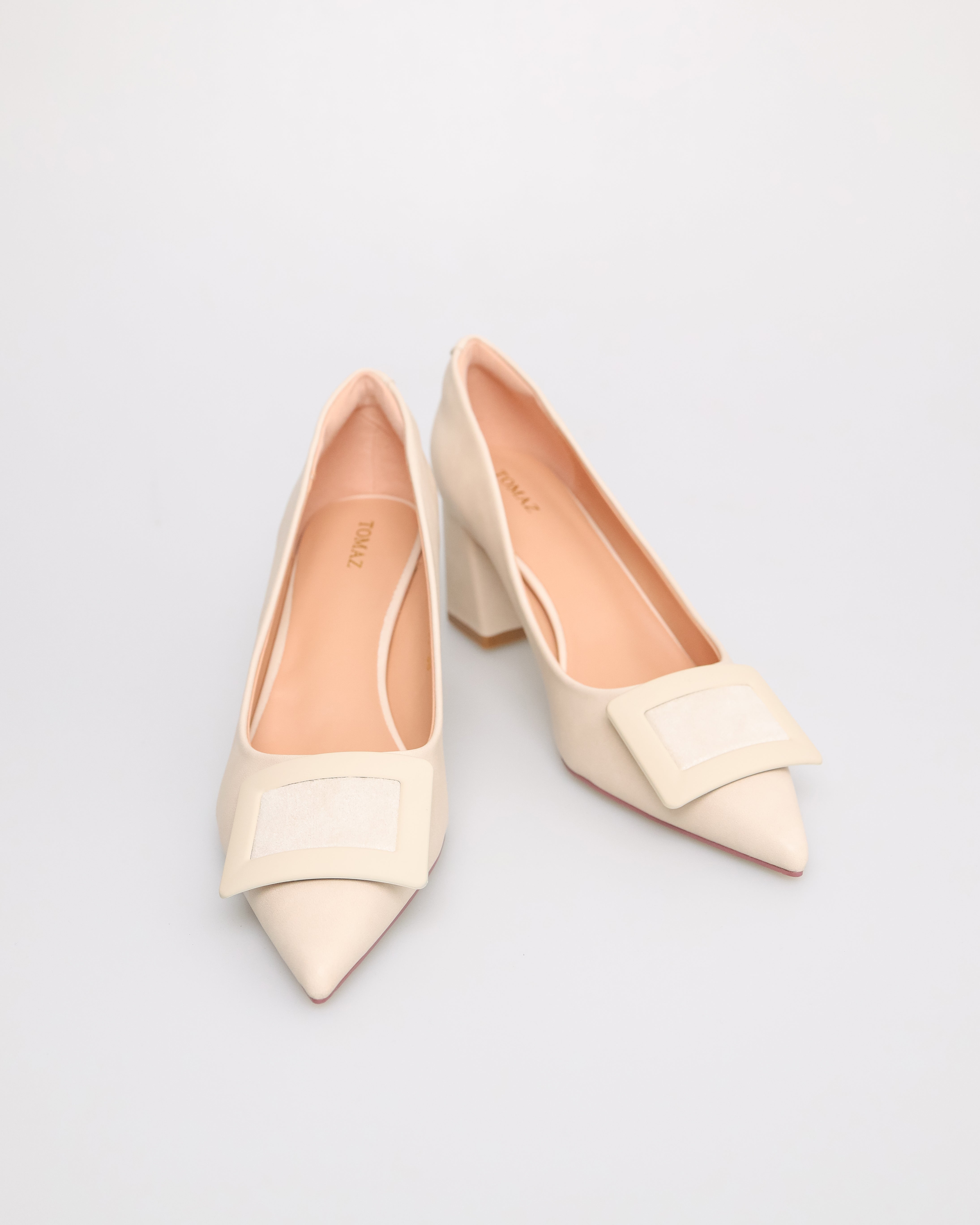 Tomaz FL055 Ladies Formal High Heels (Cream)