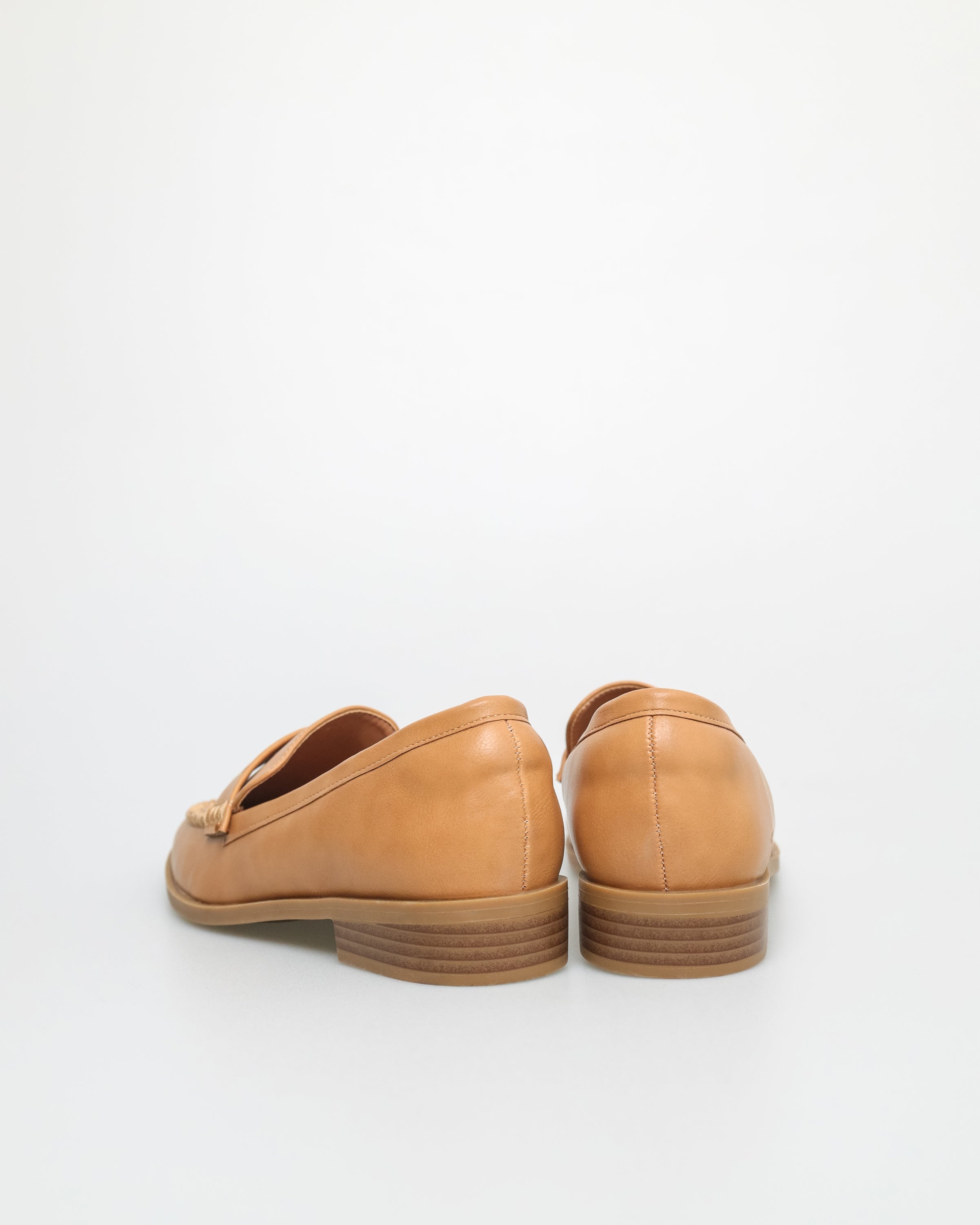 Tomaz FL066 Ladies Penny Loafers (Tan)