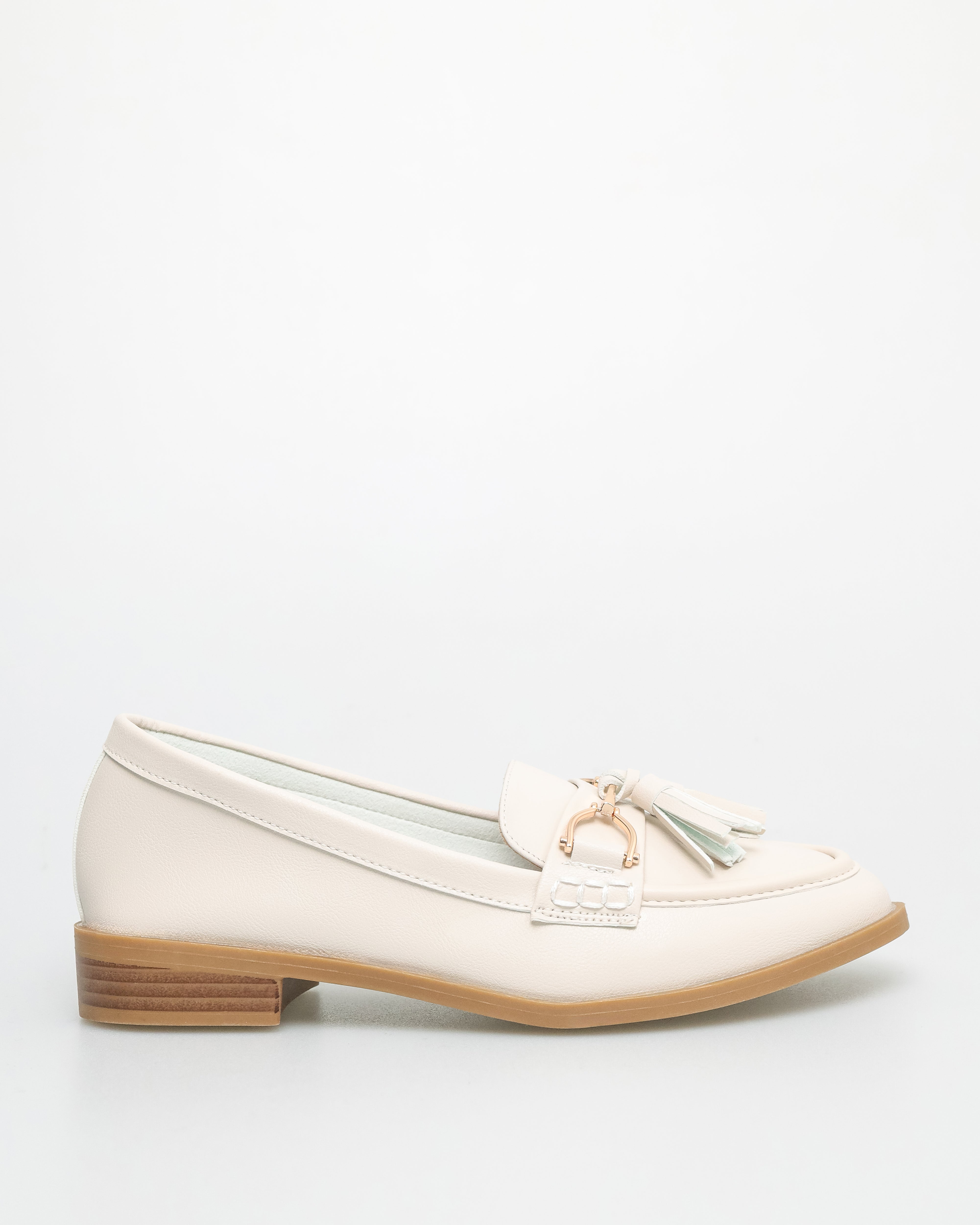 Cream loafers ladies online