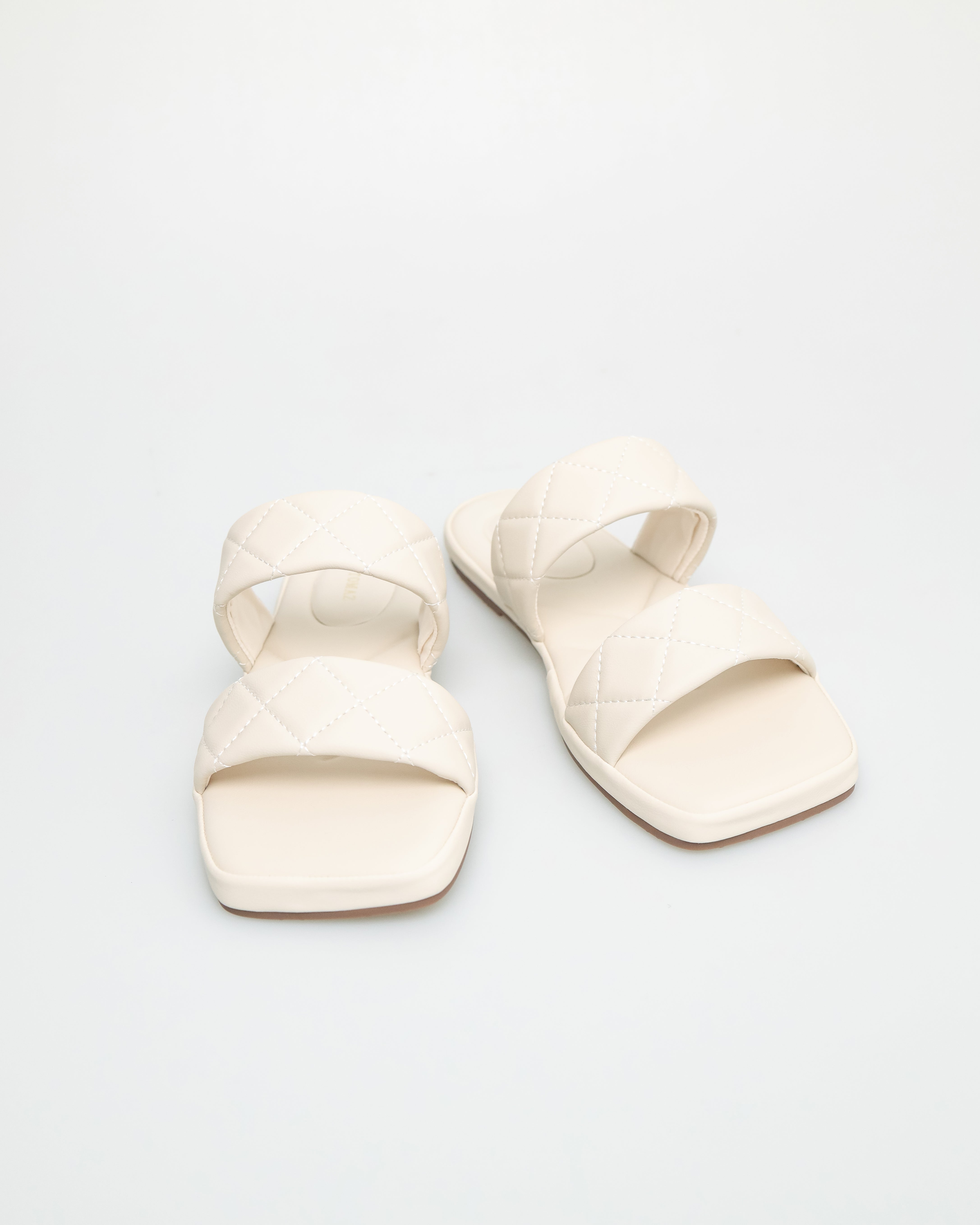 Tomaz NN217 Ladies Double Strap Sandals (Cream)