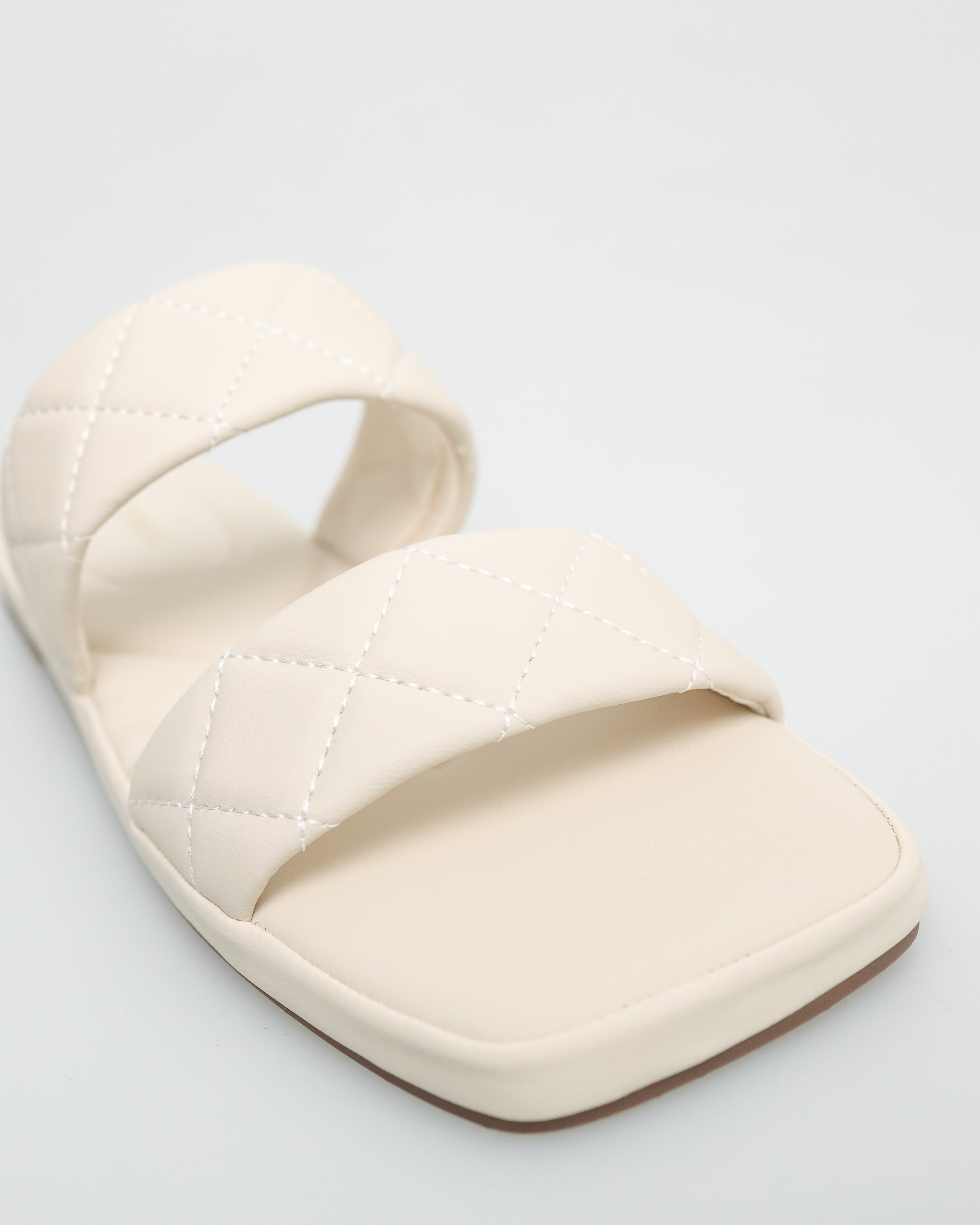 Tomaz NN217 Ladies Double Strap Sandals (Cream)