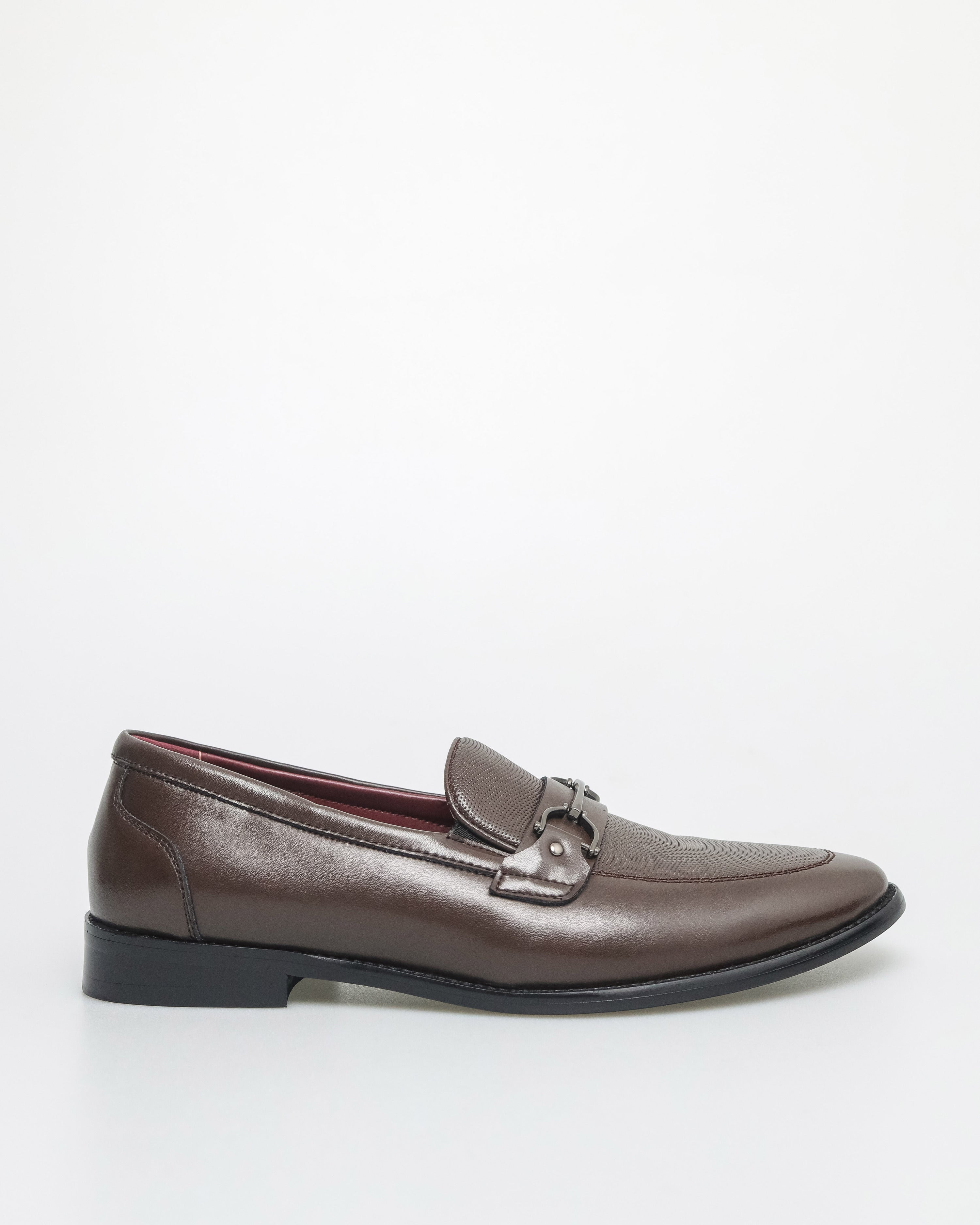 Tomaz HF091 Men's Buckle Elegance Loafer (Coffee)