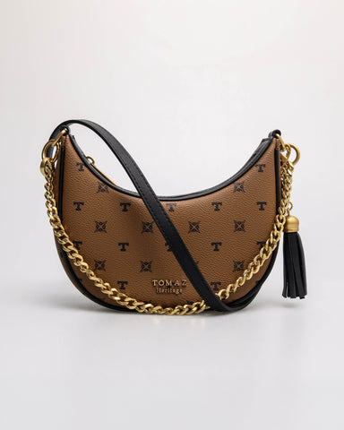 Tomaz BL251 Monogram Ladies Crescent Bags