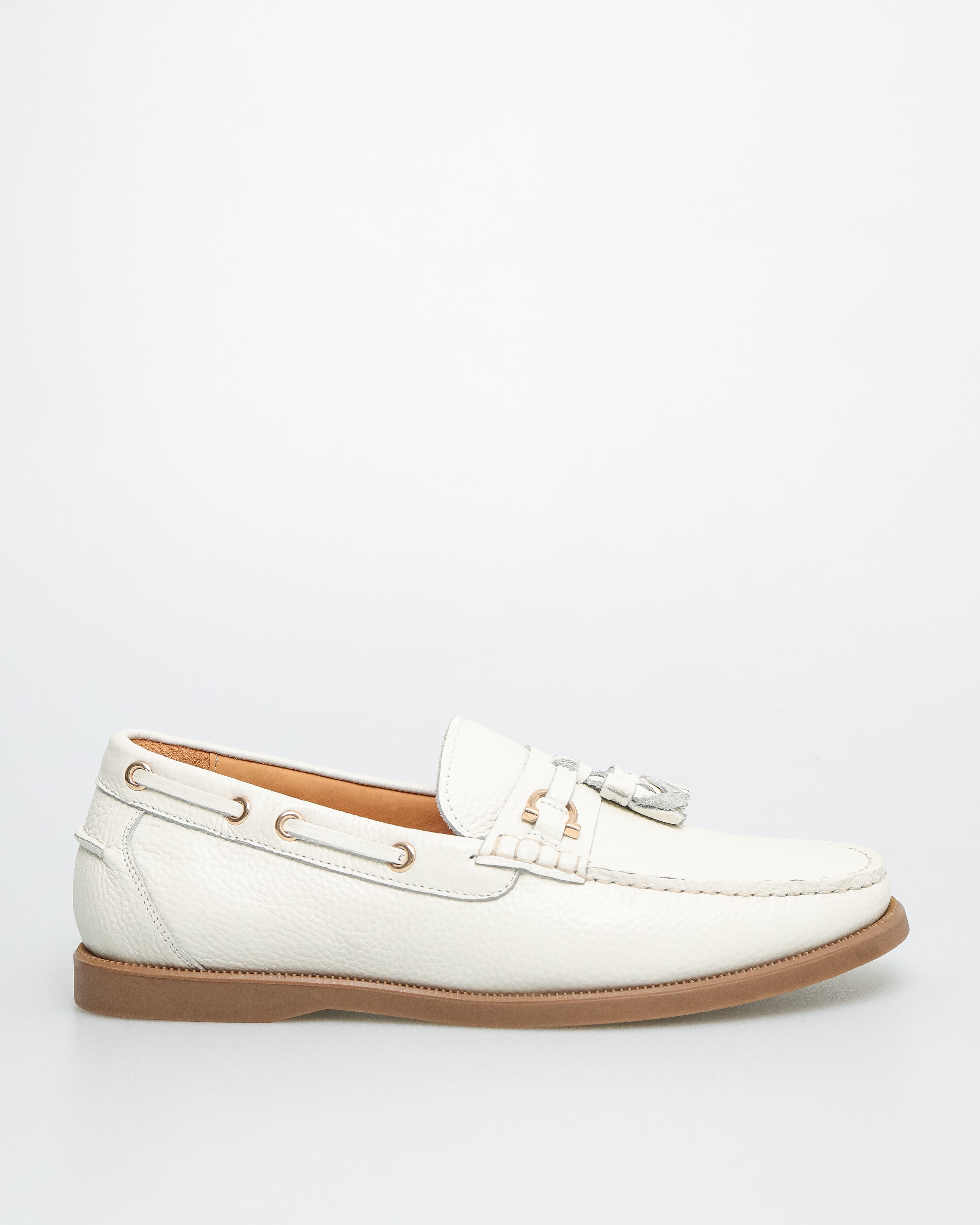 Tomaz C609 Men's Metro Tassel Loafer (White)