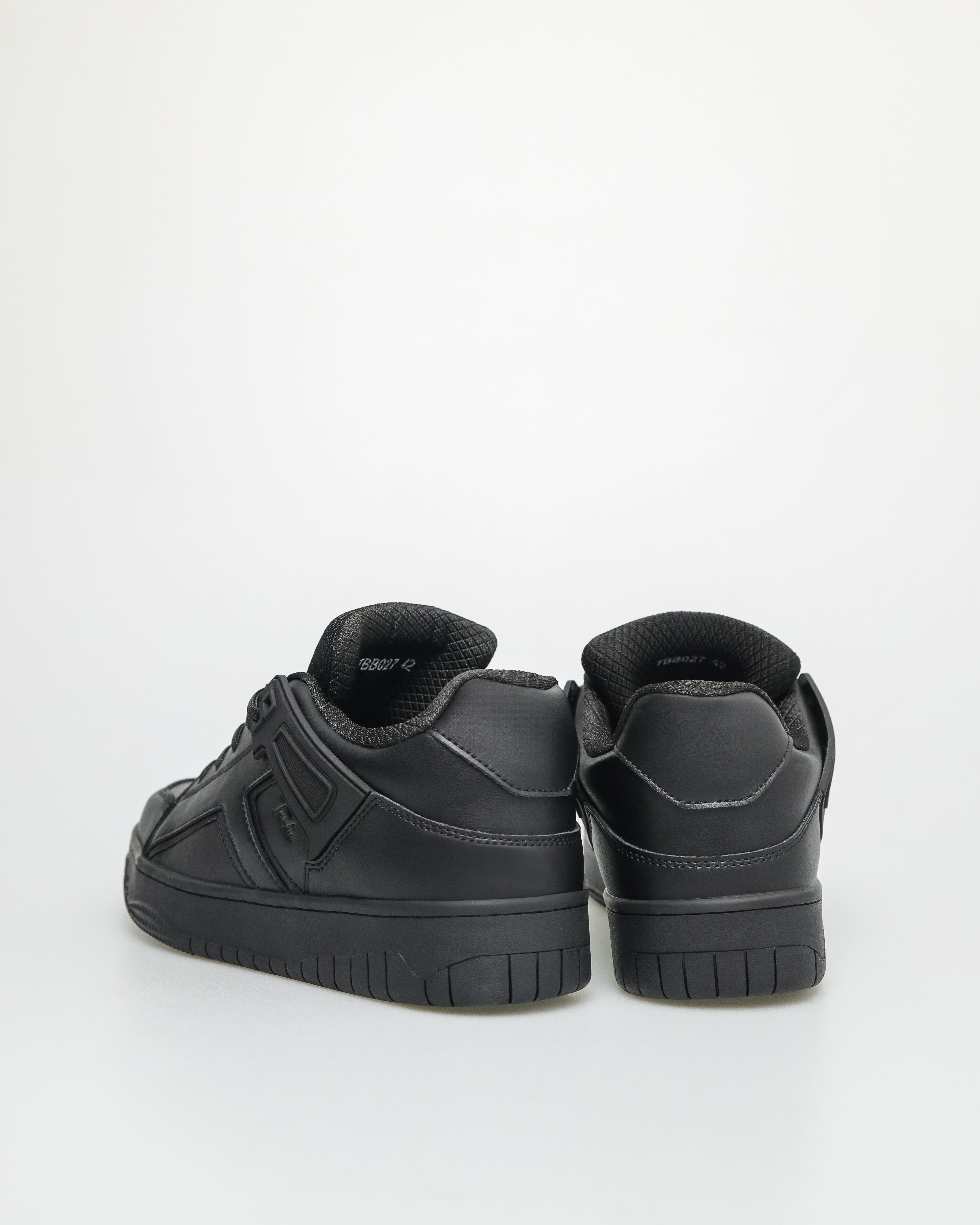 Tomaz TBB027 Mens Urban Stealth Sneakers (Black)