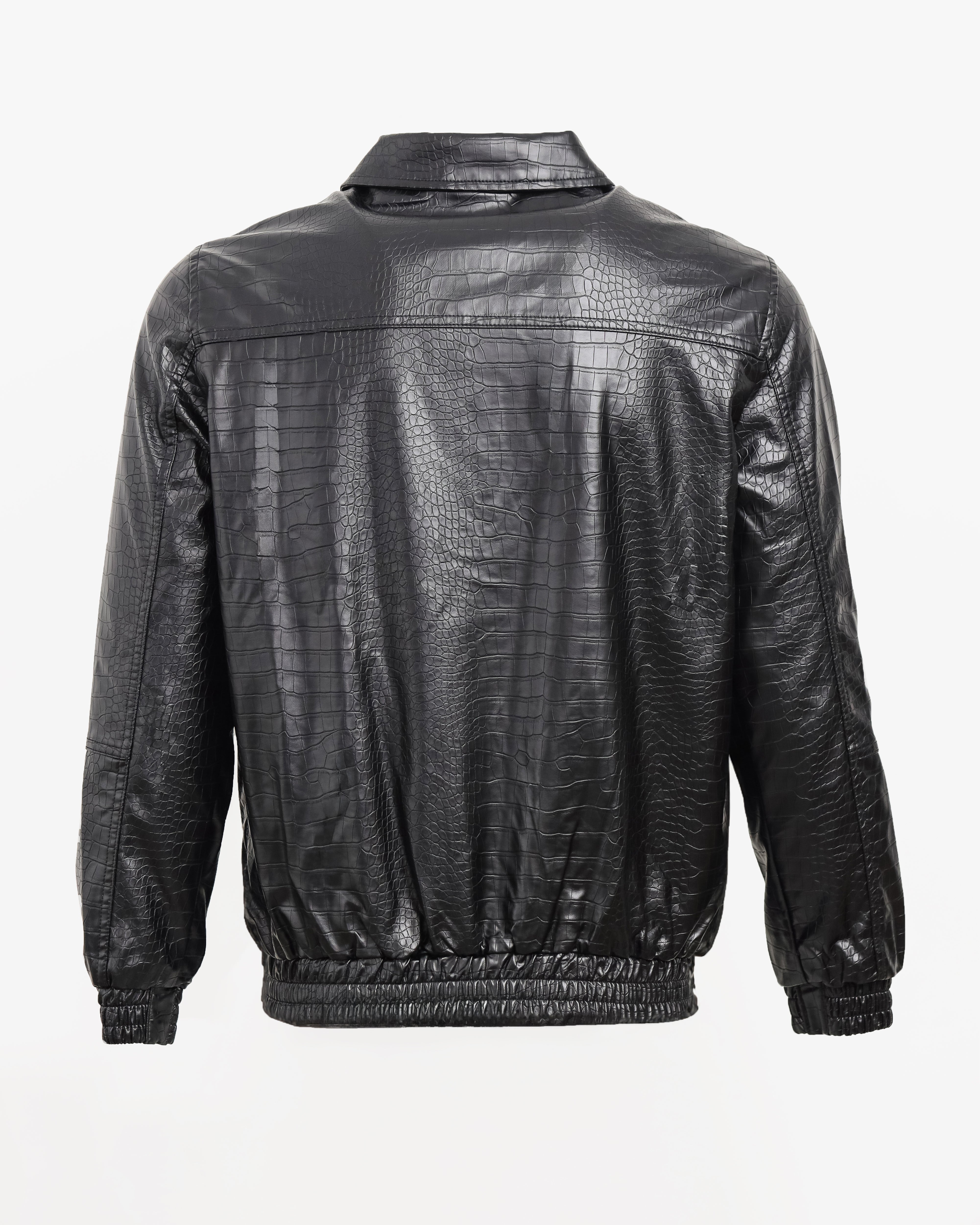 Tomaz CC-12 Men's Leather Jacket (Black)