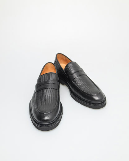 Tomaz F347 Men's Penny Loafer (Black)